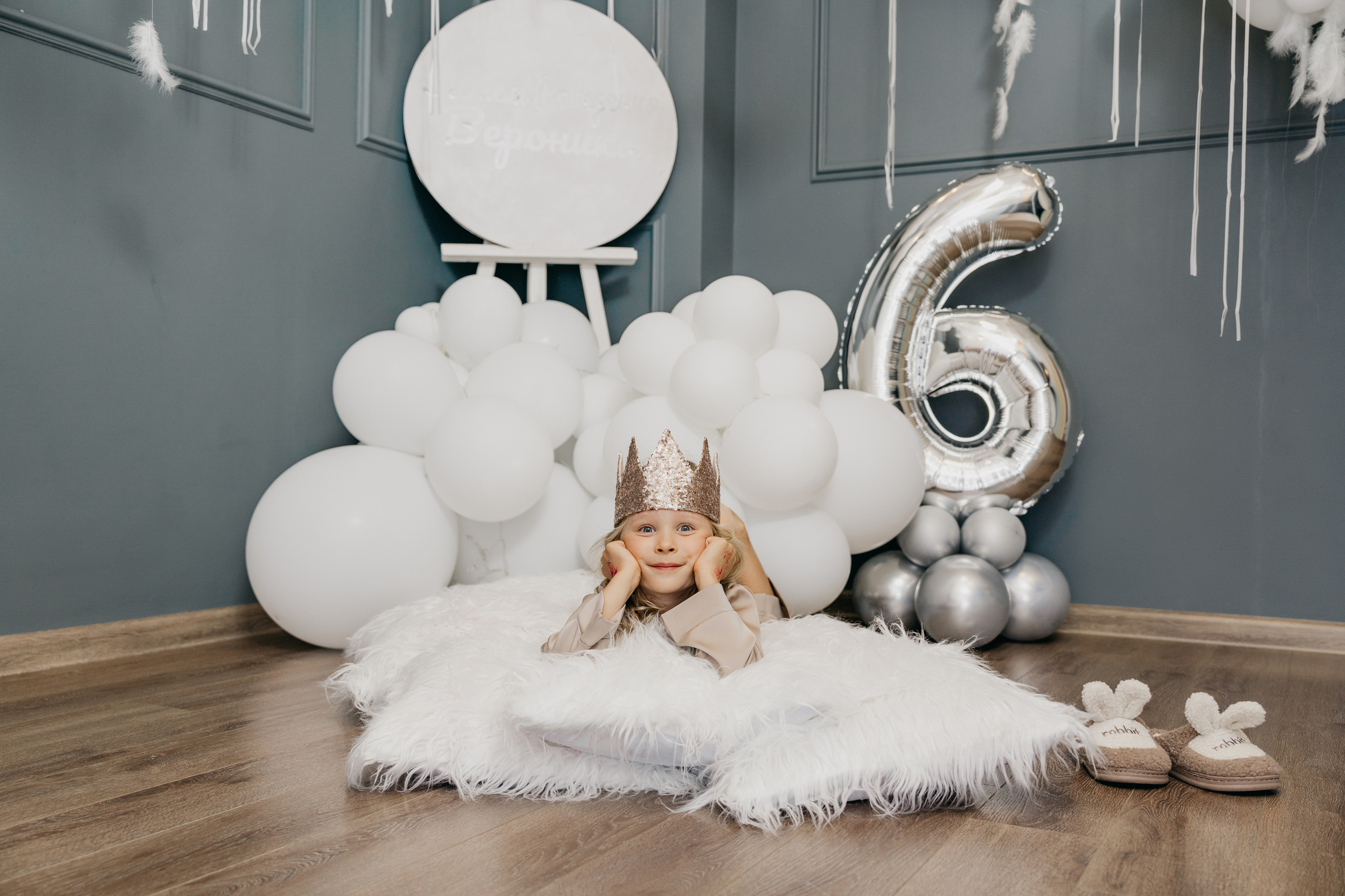 Пижамная вечеринка, Веронике 6 лет. Фотограф Никита Комаров