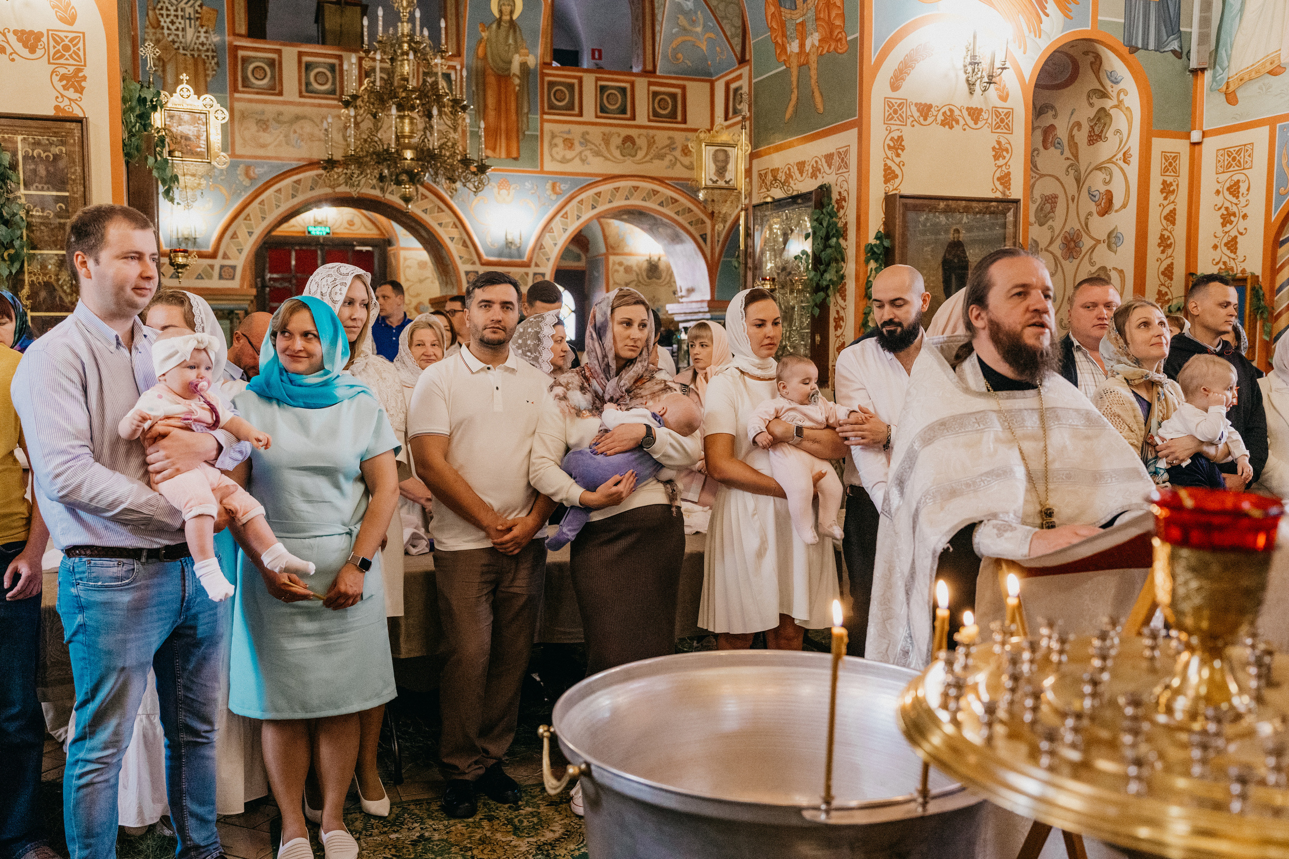 Крещение Ярослава. Фотограф Никита Комаров