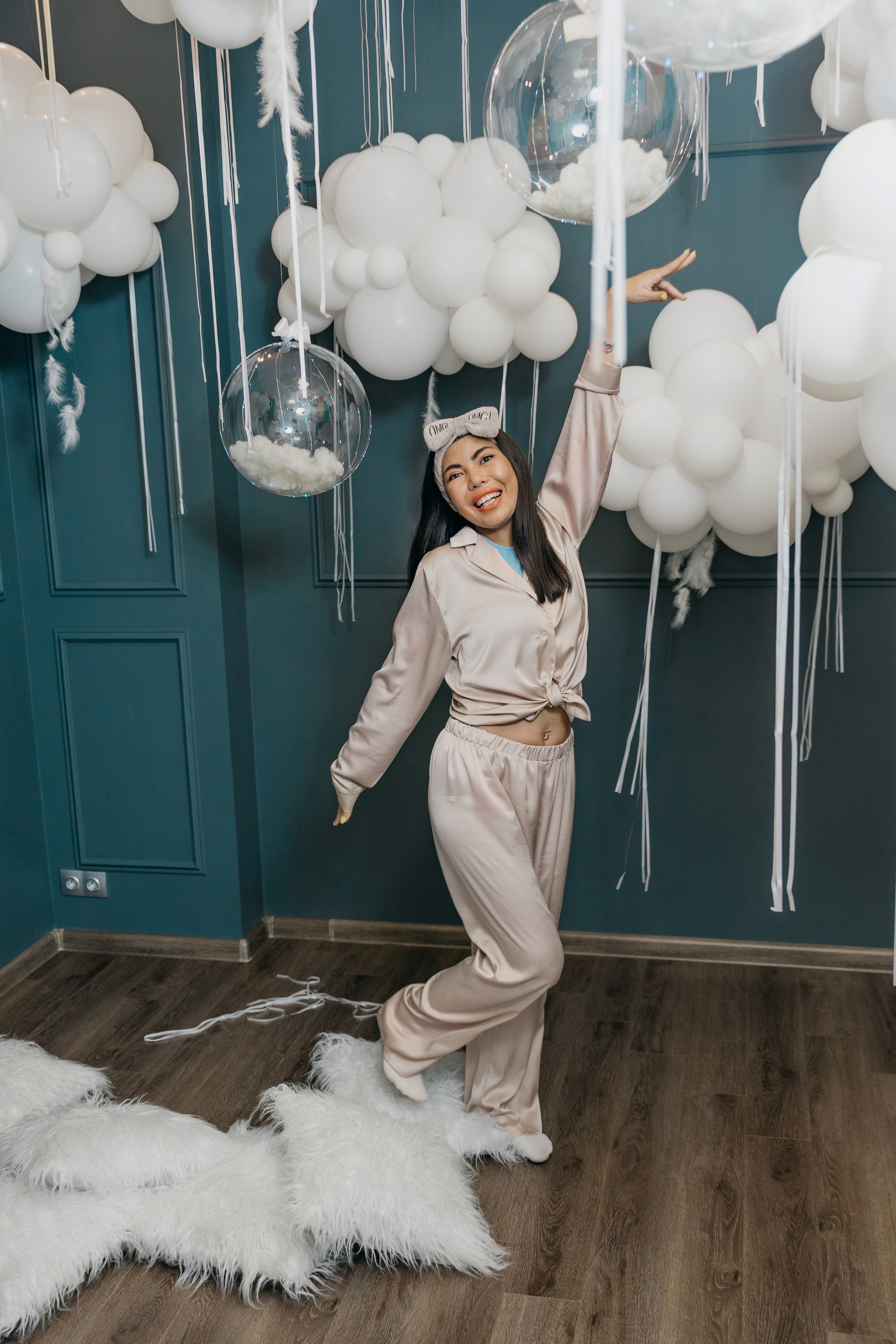 Пижамная вечеринка, Веронике 6 лет. Фотограф Никита Комаров