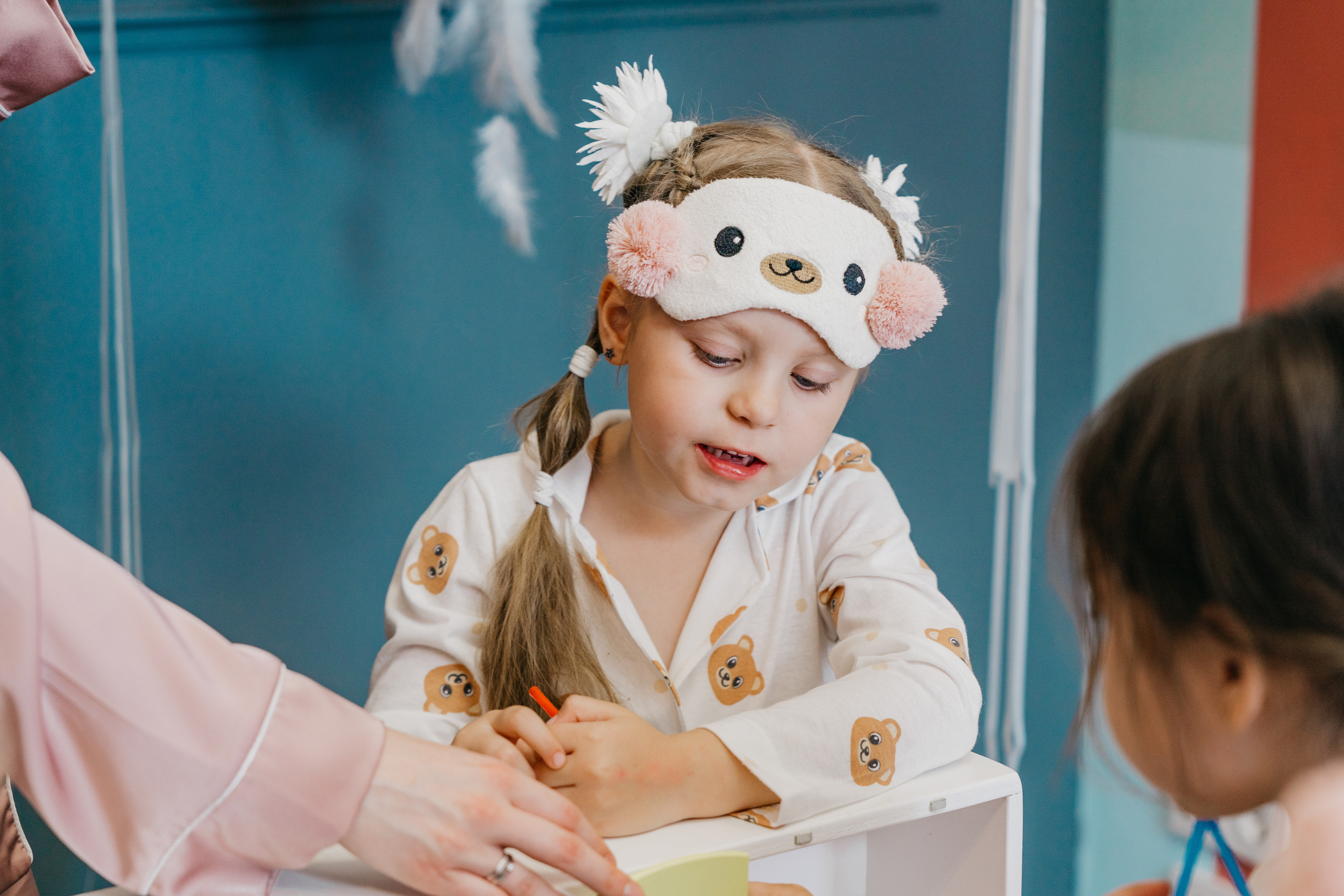 Пижамная вечеринка, Веронике 6 лет. Фотограф Никита Комаров