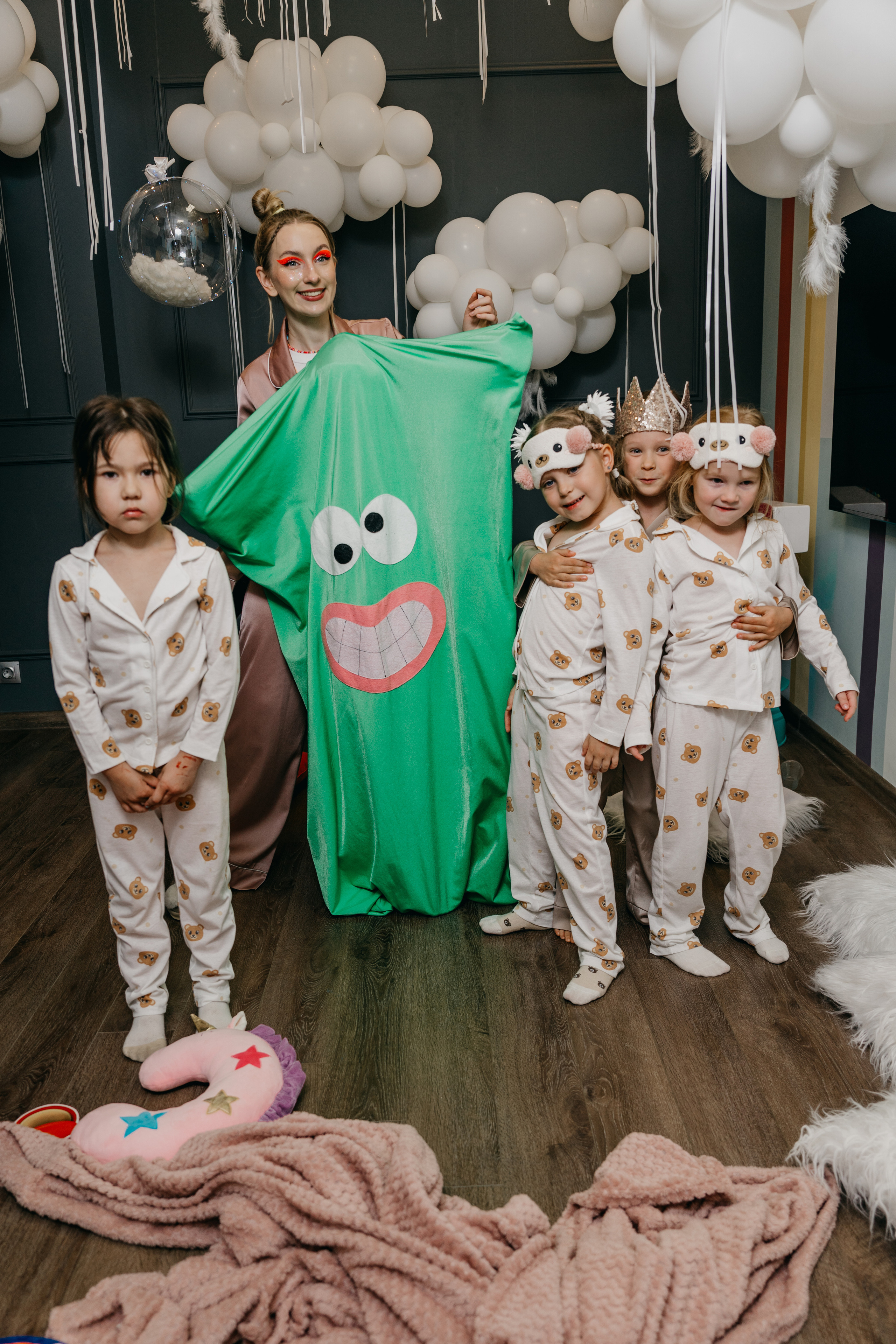 Пижамная вечеринка, Веронике 6 лет. Фотограф Никита Комаров