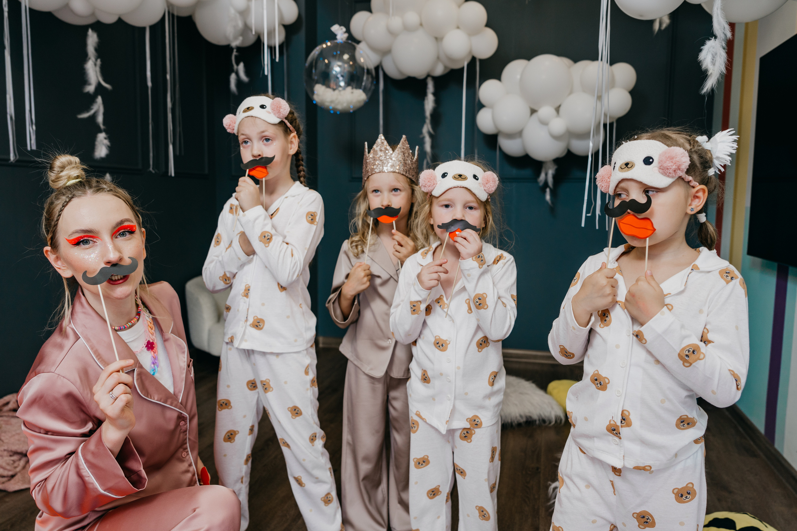 Пижамная вечеринка, Веронике 6 лет. Фотограф Никита Комаров