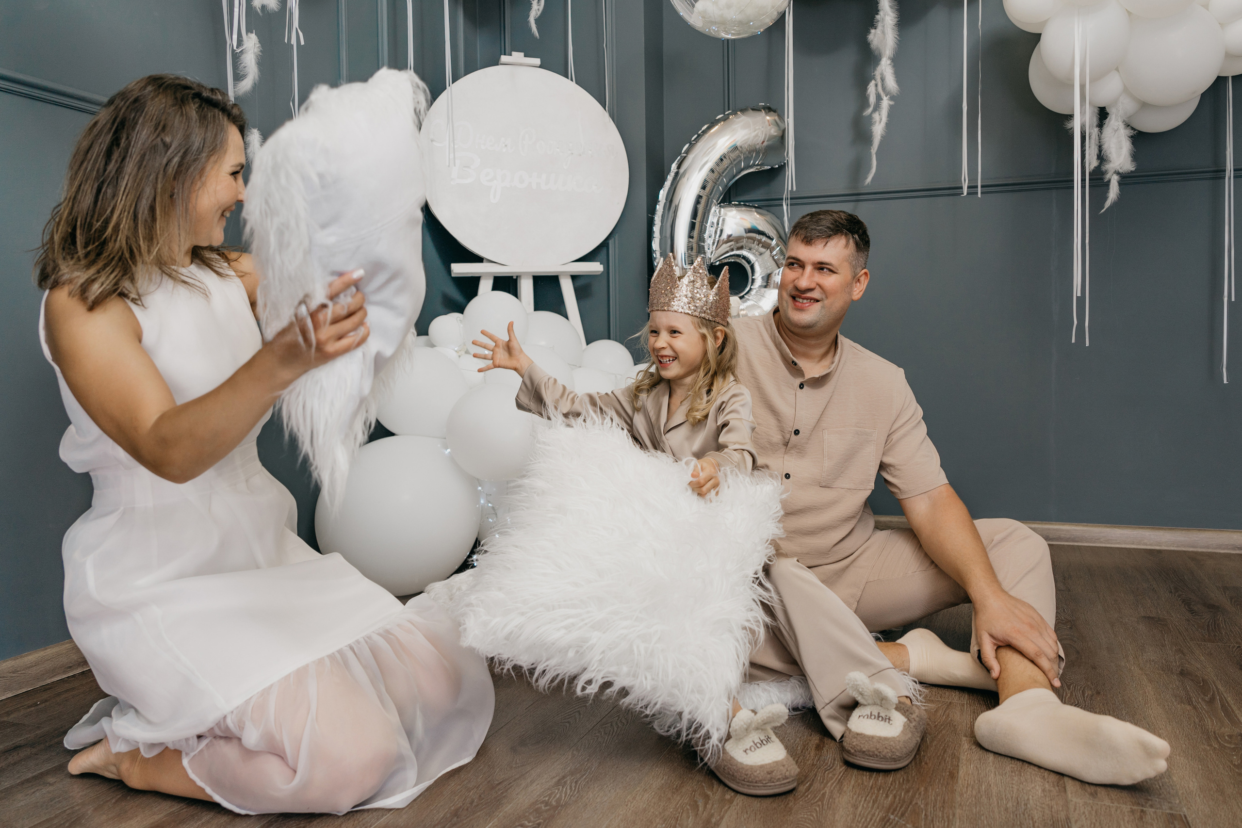 Пижамная вечеринка, Веронике 6 лет. Фотограф Никита Комаров