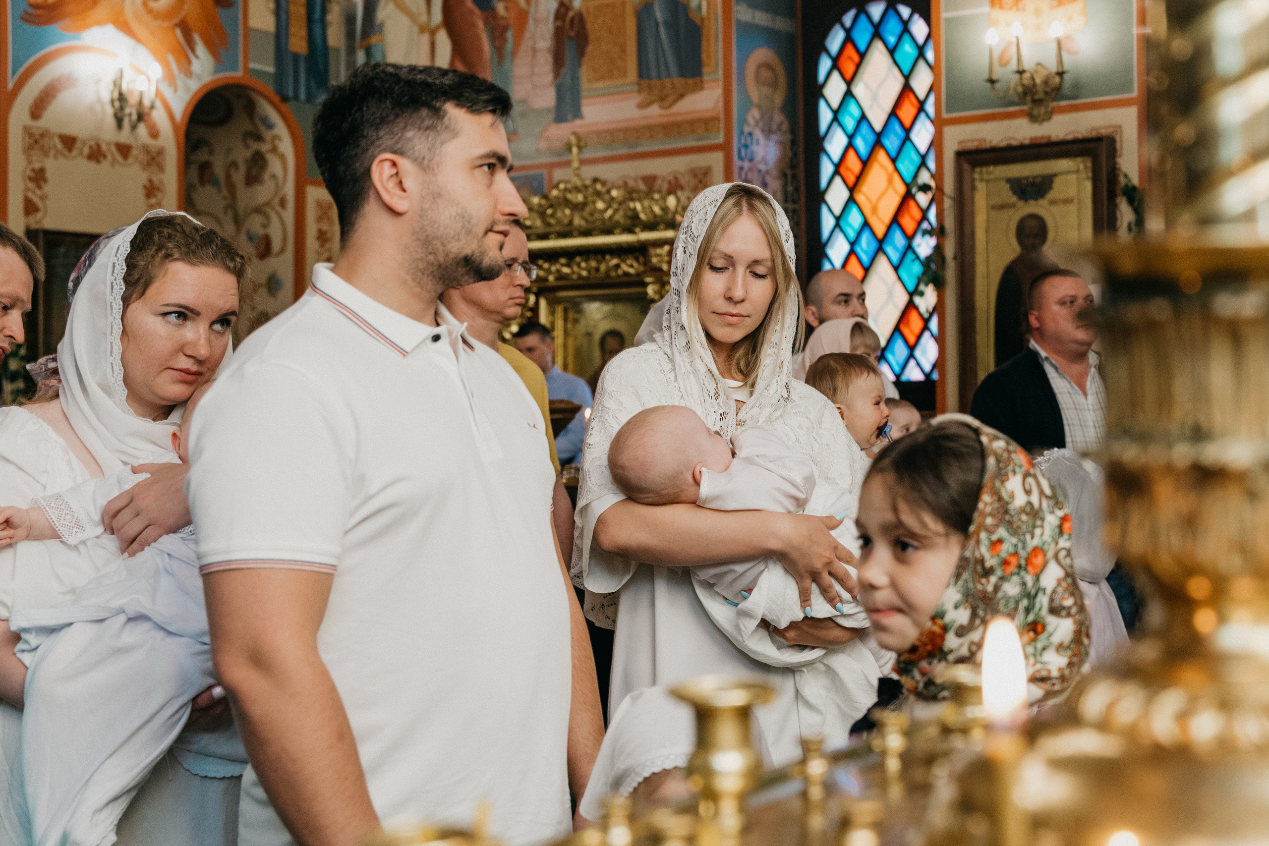 Крещение Ярослава. Фотограф Никита Комаров