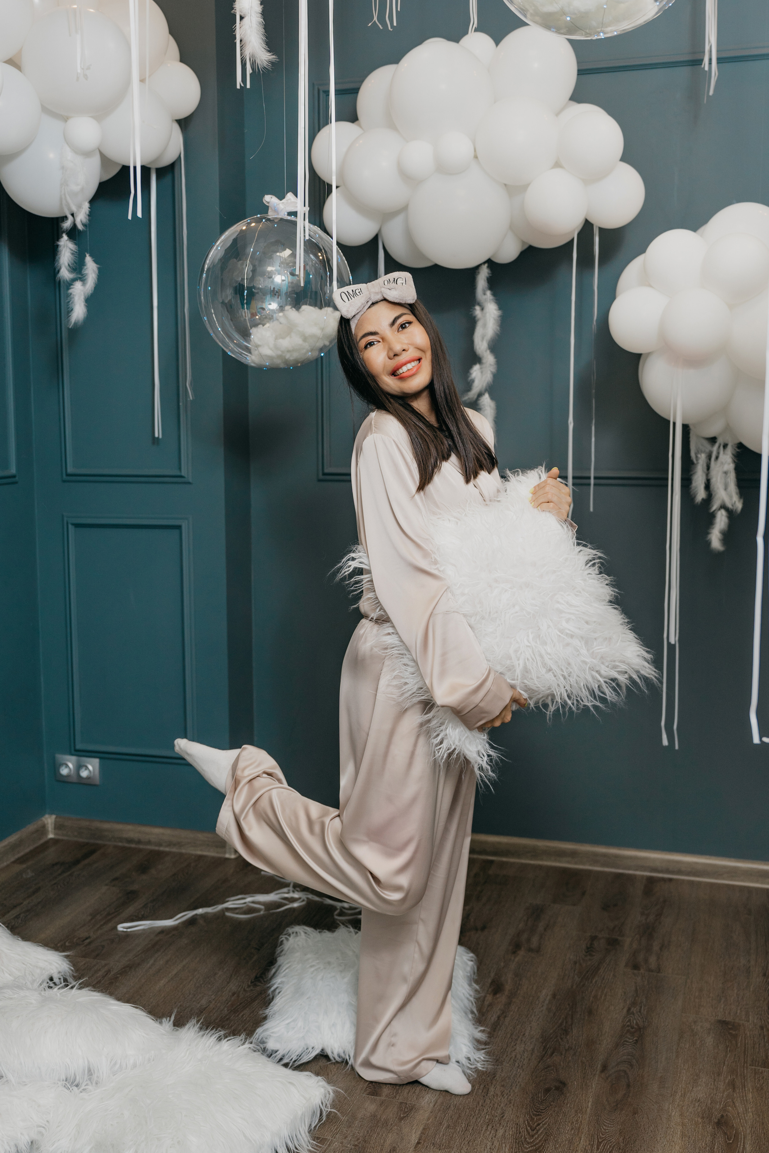 Пижамная вечеринка, Веронике 6 лет. Фотограф Никита Комаров