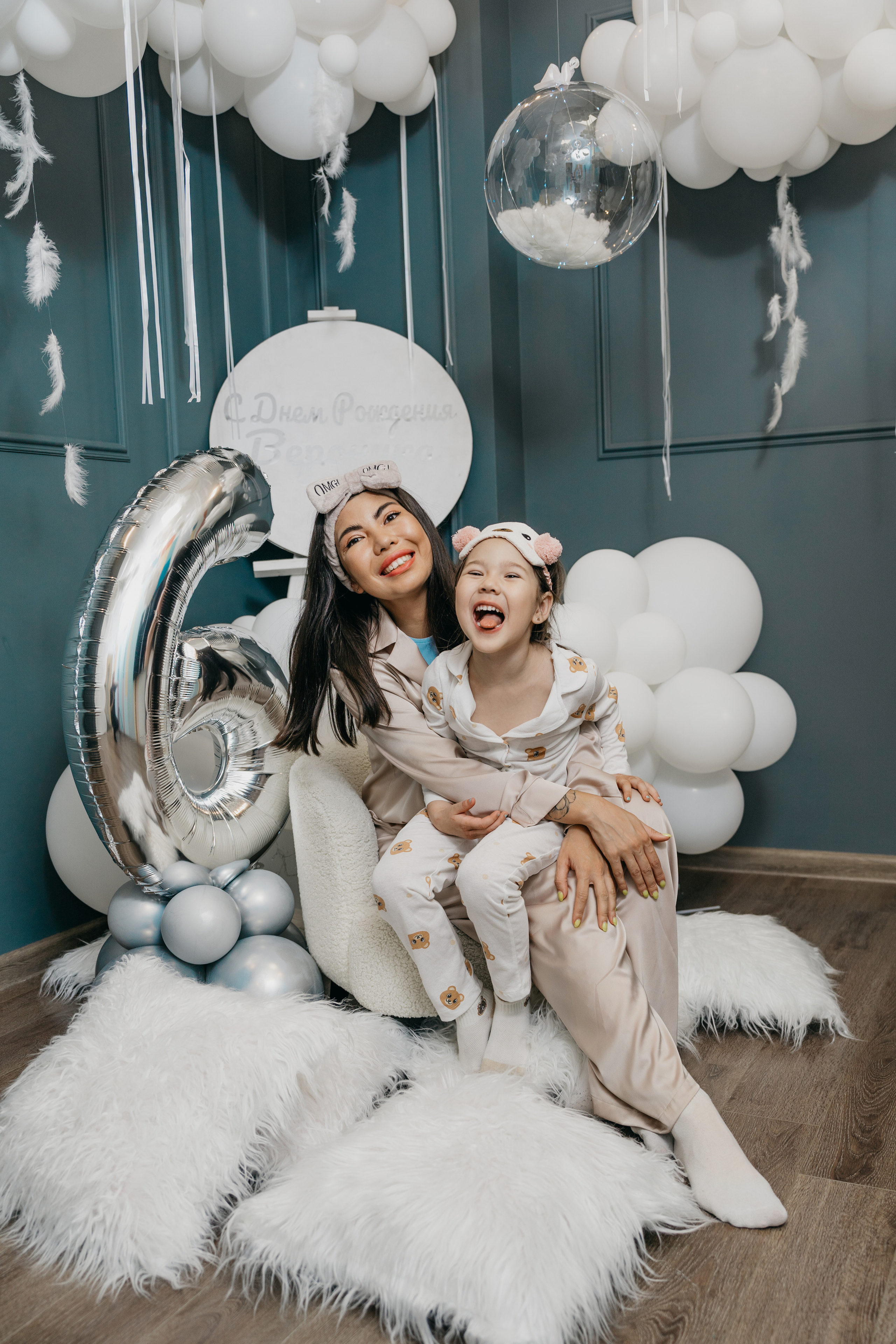 Пижамная вечеринка, Веронике 6 лет. Фотограф Никита Комаров