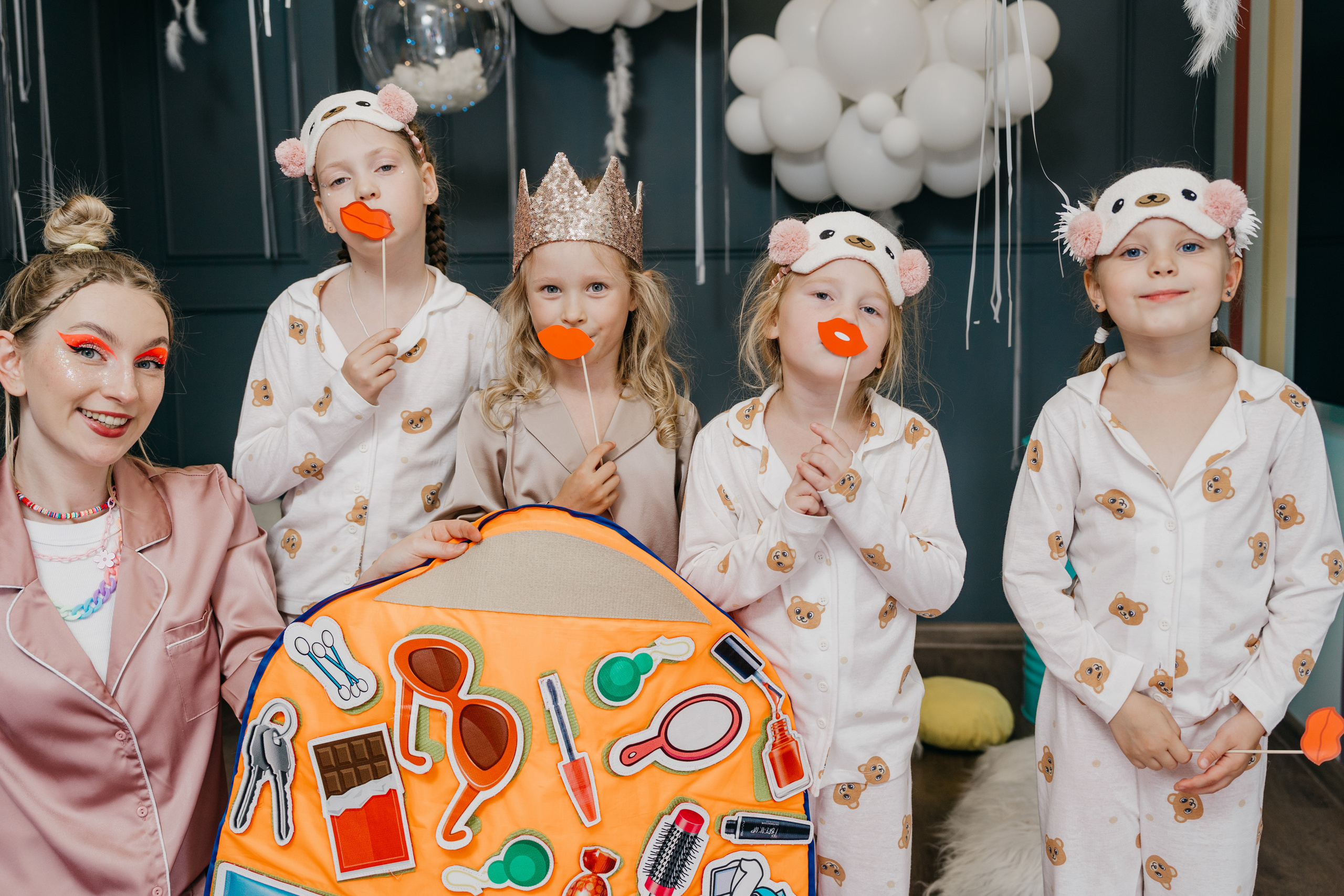 Пижамная вечеринка, Веронике 6 лет. Фотограф Никита Комаров