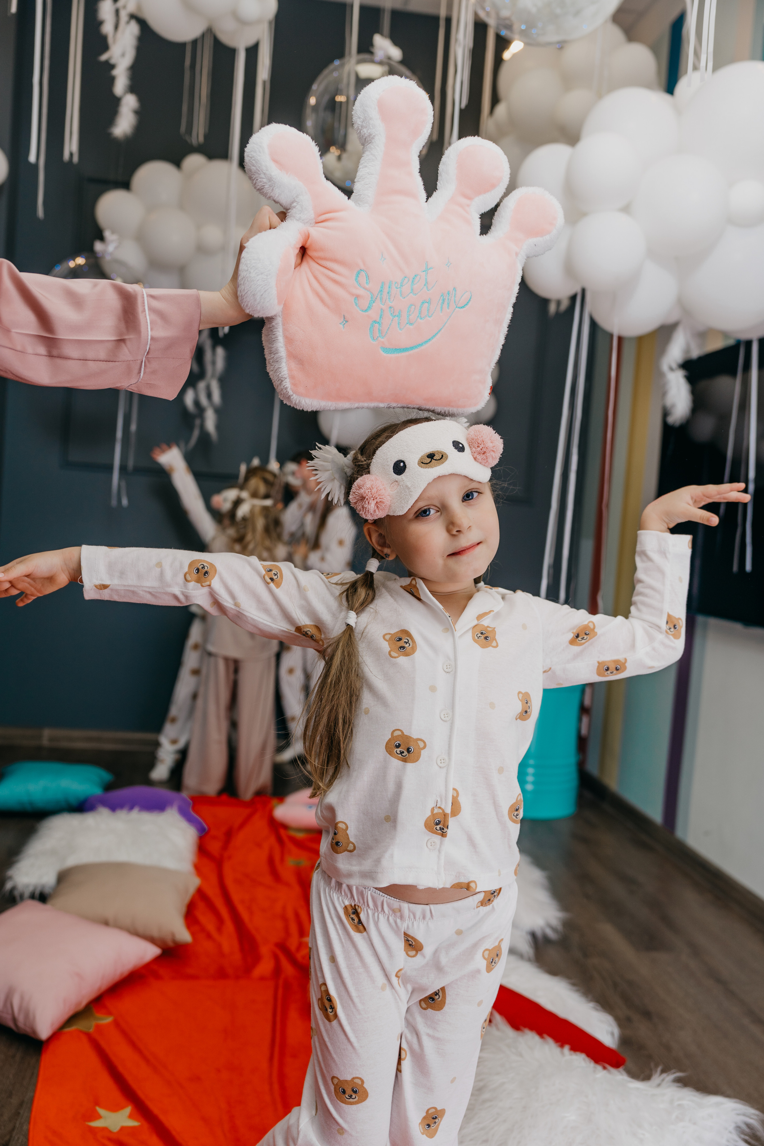 Пижамная вечеринка, Веронике 6 лет. Фотограф Никита Комаров