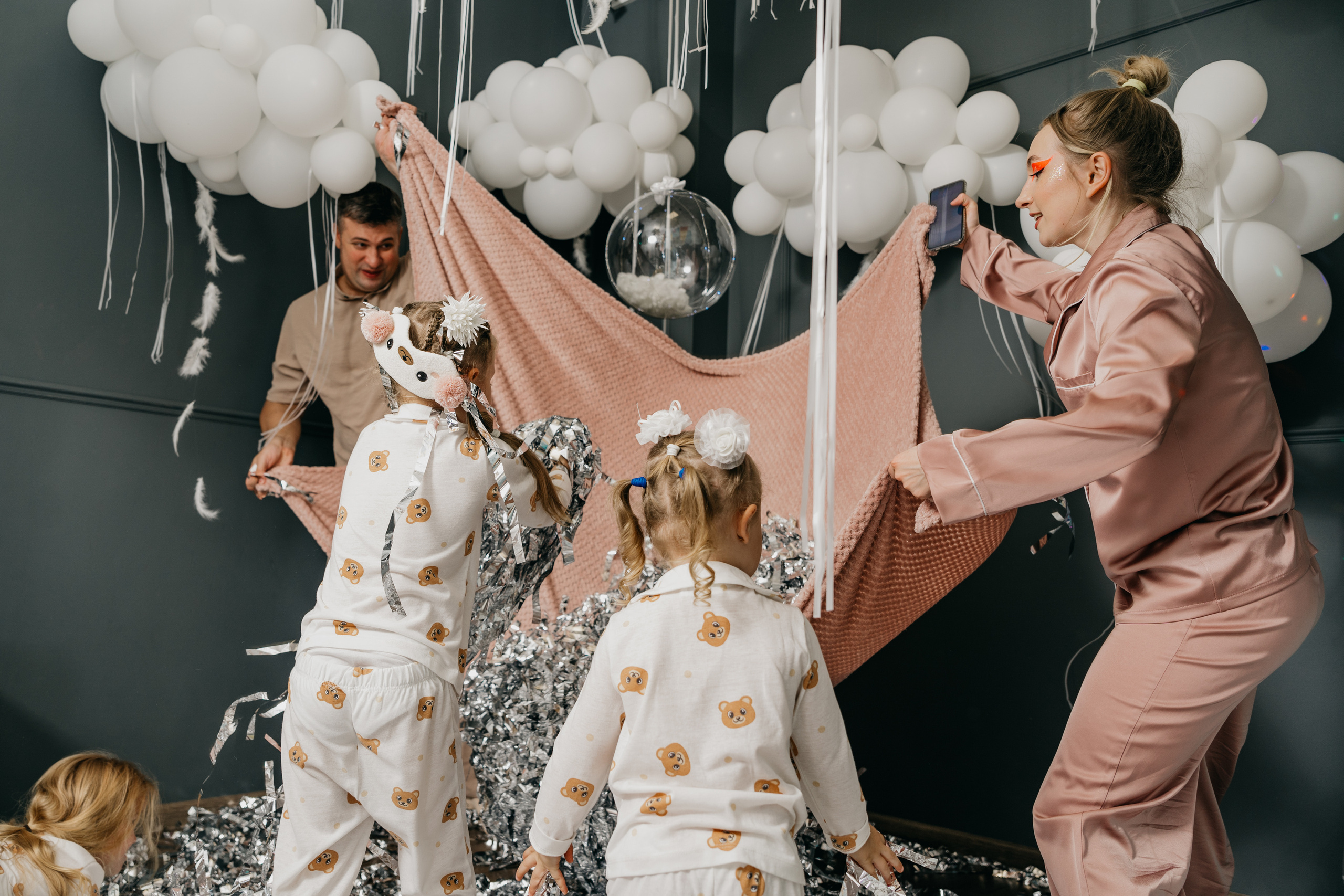 Пижамная вечеринка, Веронике 6 лет. Фотограф Никита Комаров