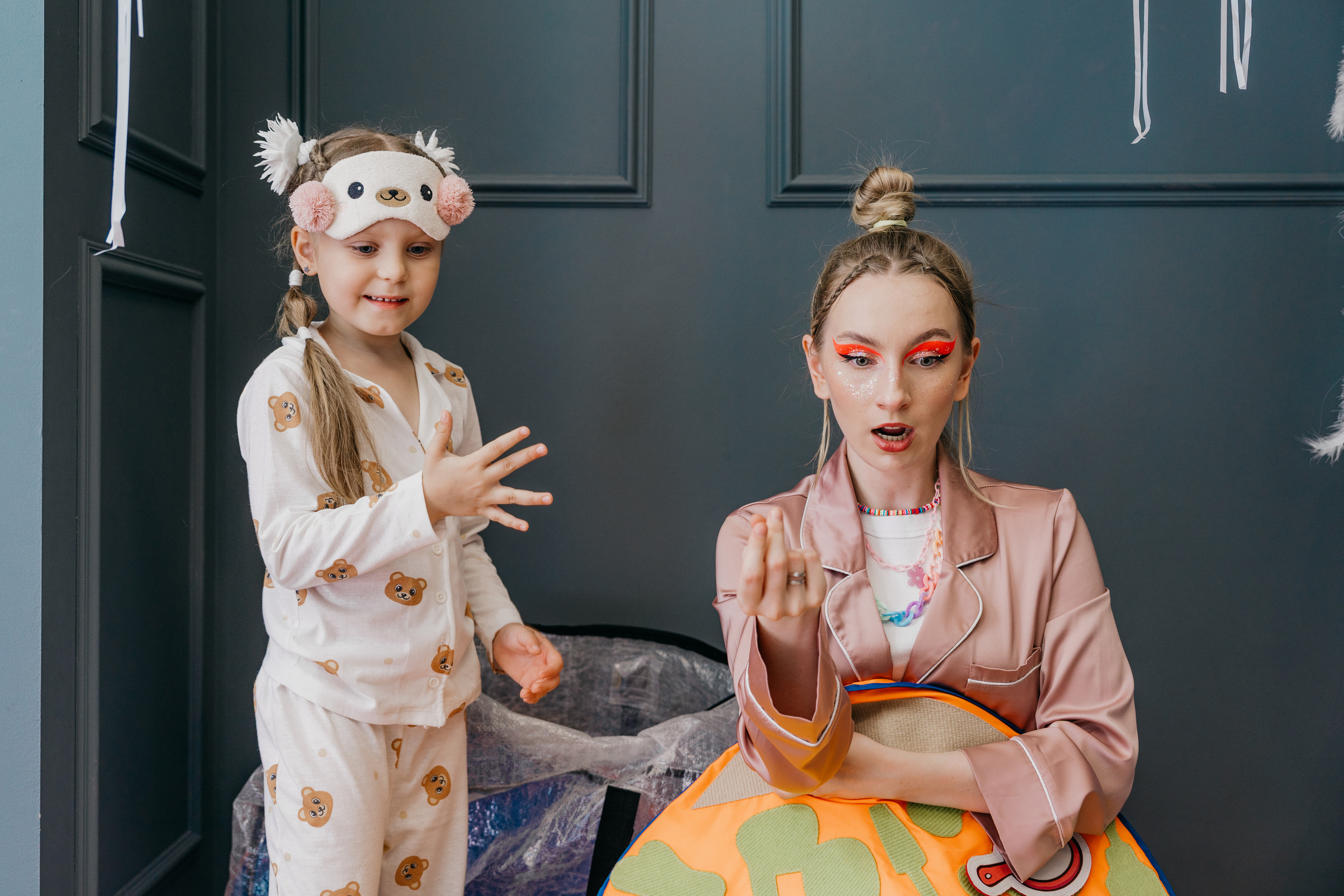 Пижамная вечеринка, Веронике 6 лет. Фотограф Никита Комаров