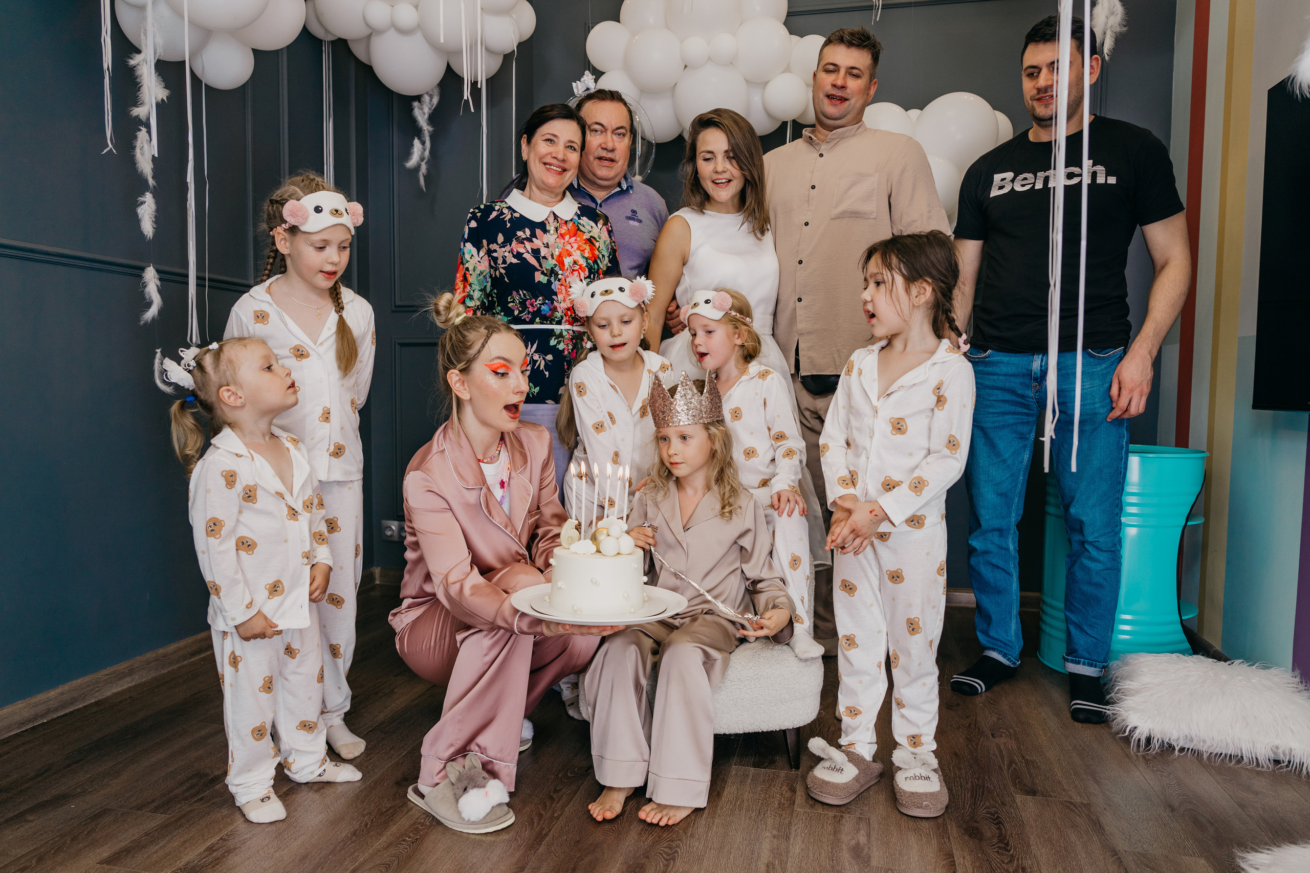 Пижамная вечеринка, Веронике 6 лет. Фотограф Никита Комаров