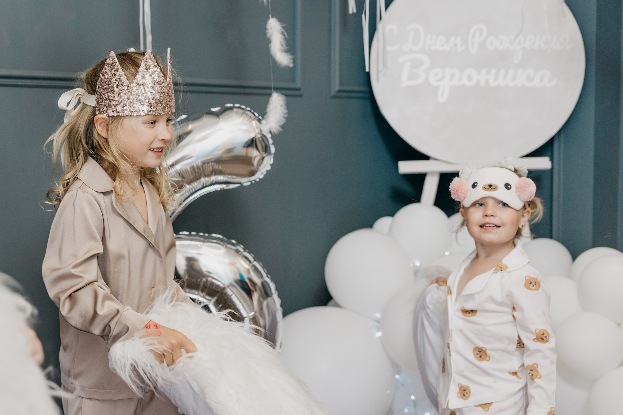 Пижамная вечеринка, Веронике 6 лет. Фотограф Никита Комаров