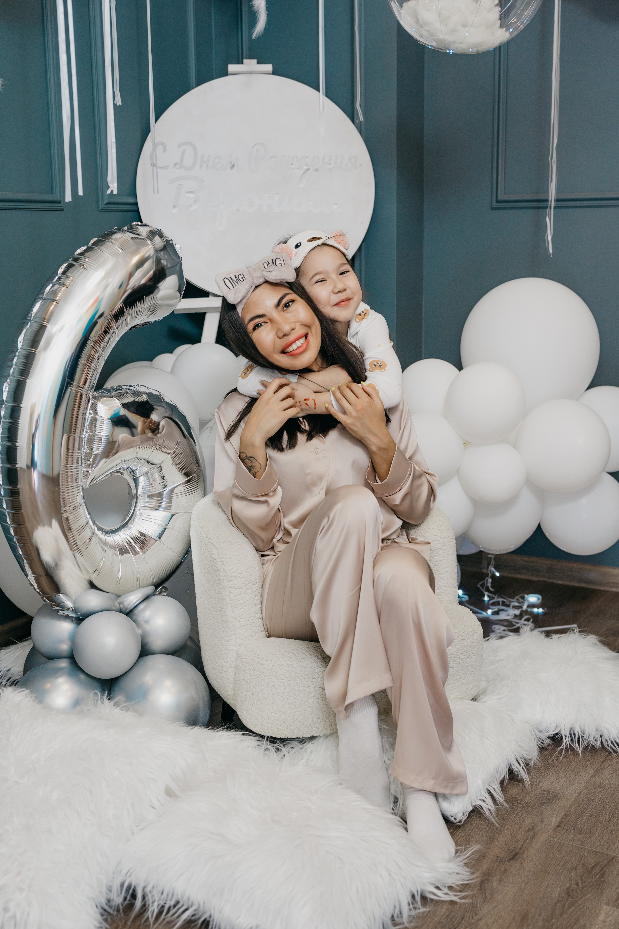 Пижамная вечеринка, Веронике 6 лет. Фотограф Никита Комаров