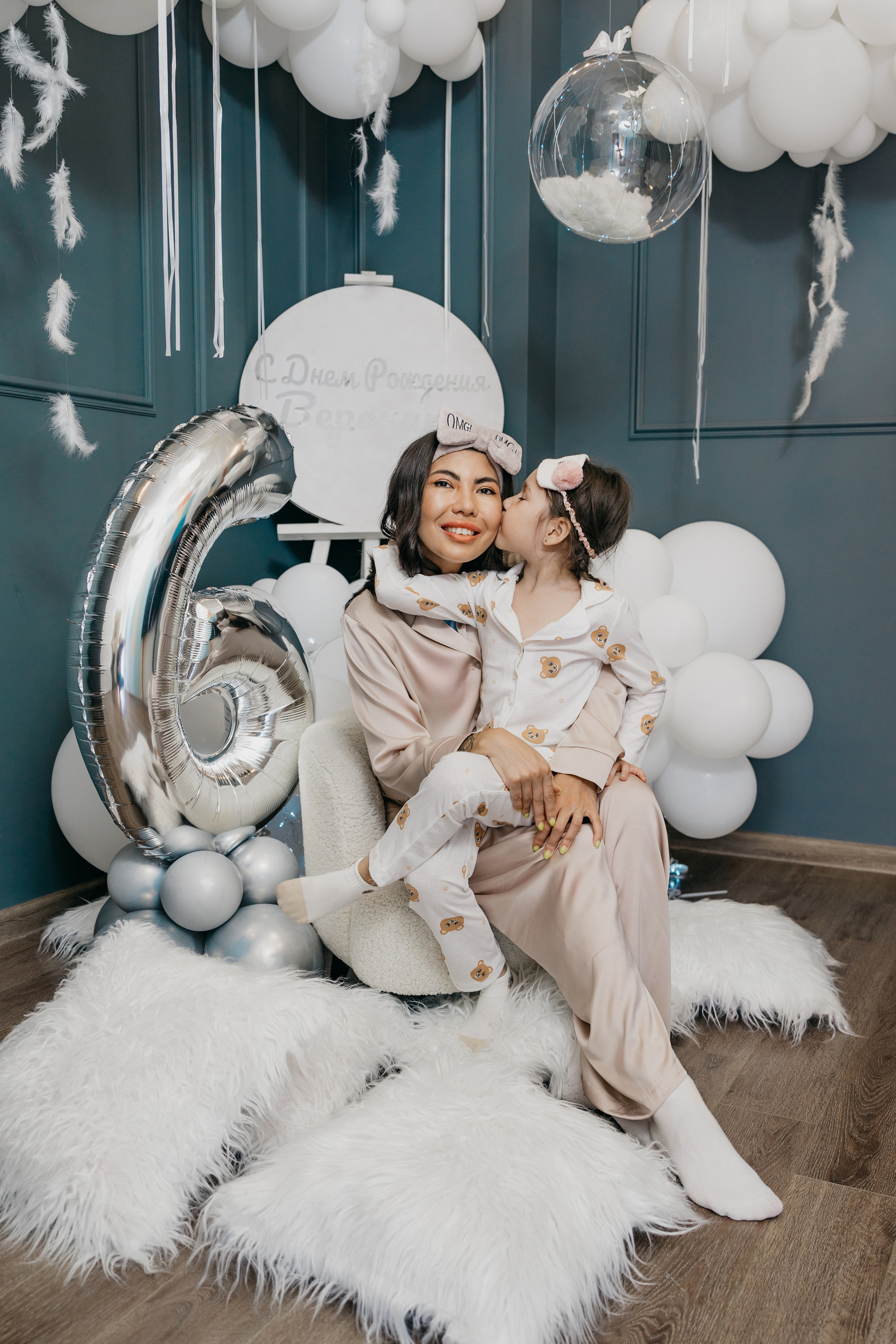 Пижамная вечеринка, Веронике 6 лет. Фотограф Никита Комаров