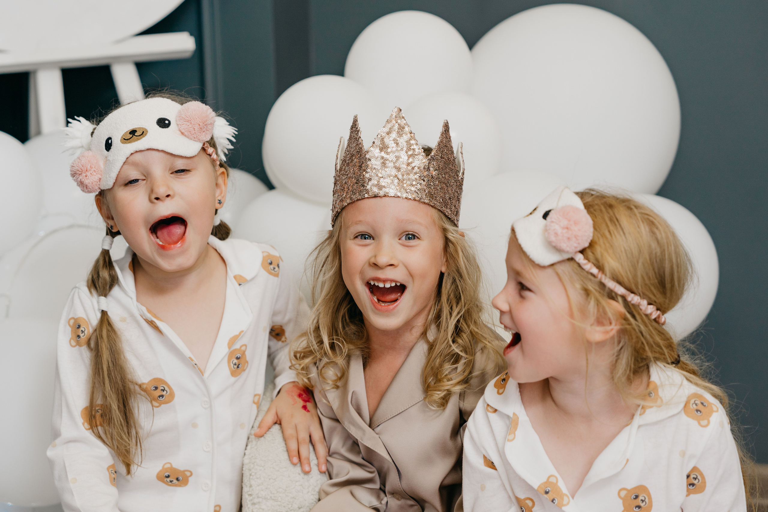 Пижамная вечеринка, Веронике 6 лет. Фотограф Никита Комаров