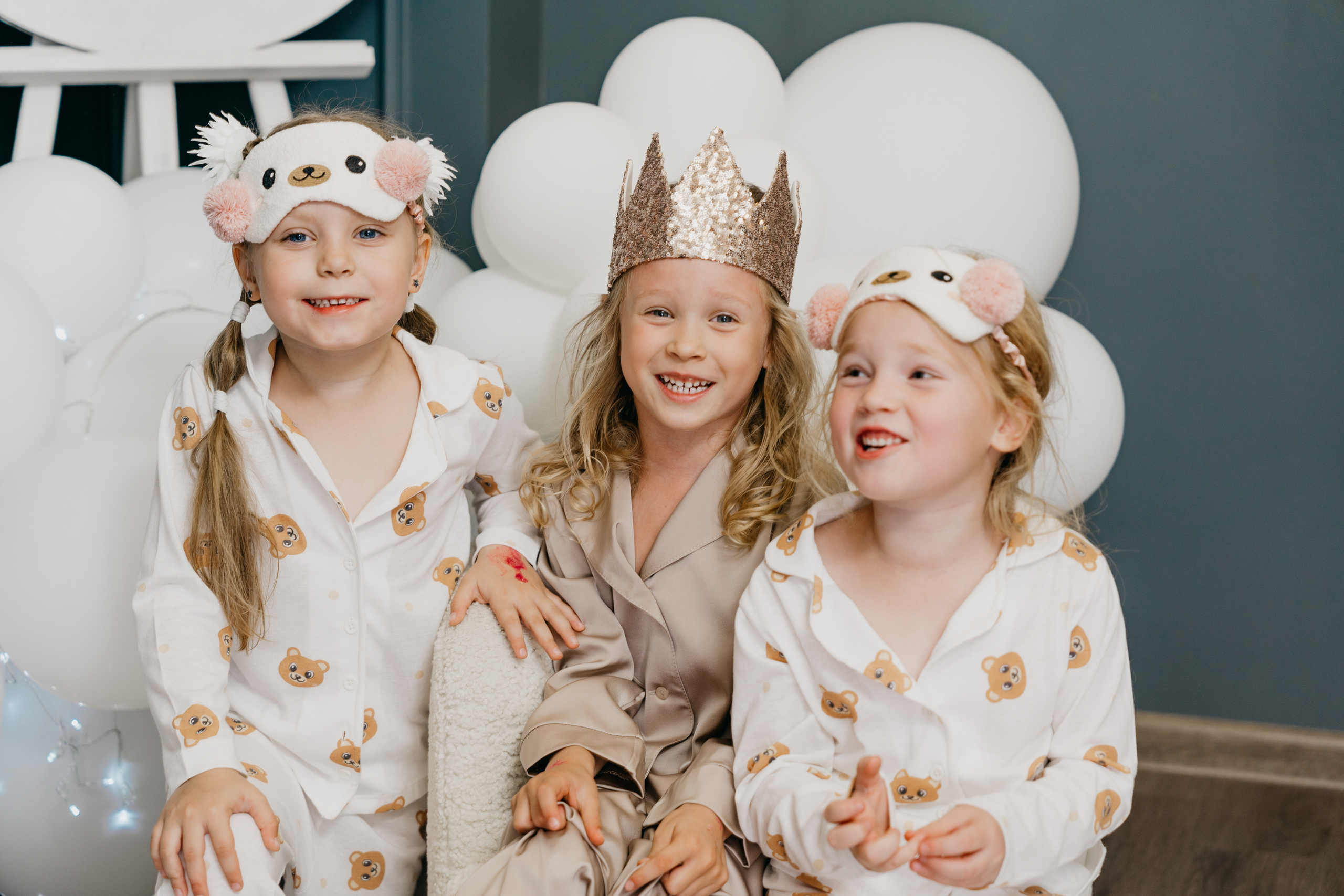 Пижамная вечеринка, Веронике 6 лет. Фотограф Никита Комаров