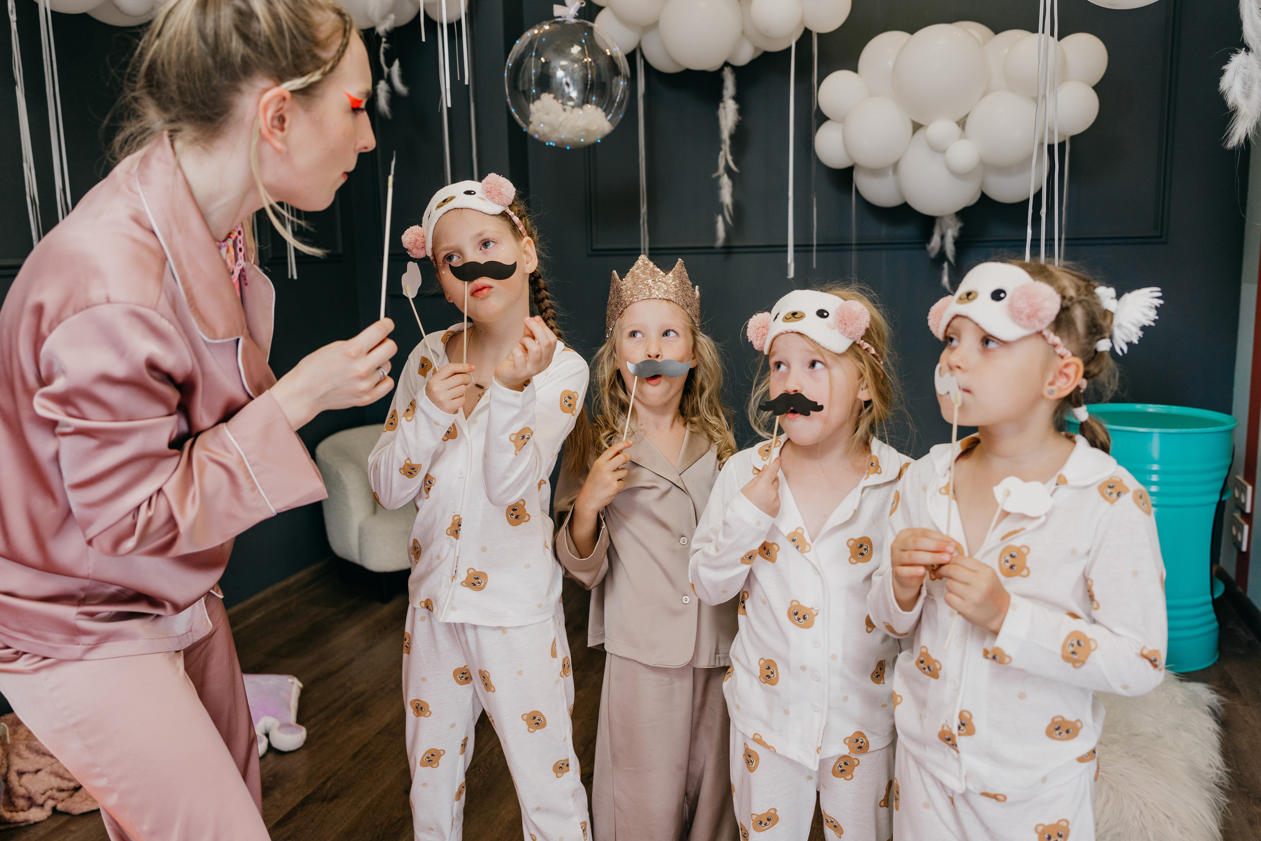 Пижамная вечеринка, Веронике 6 лет. Фотограф Никита Комаров