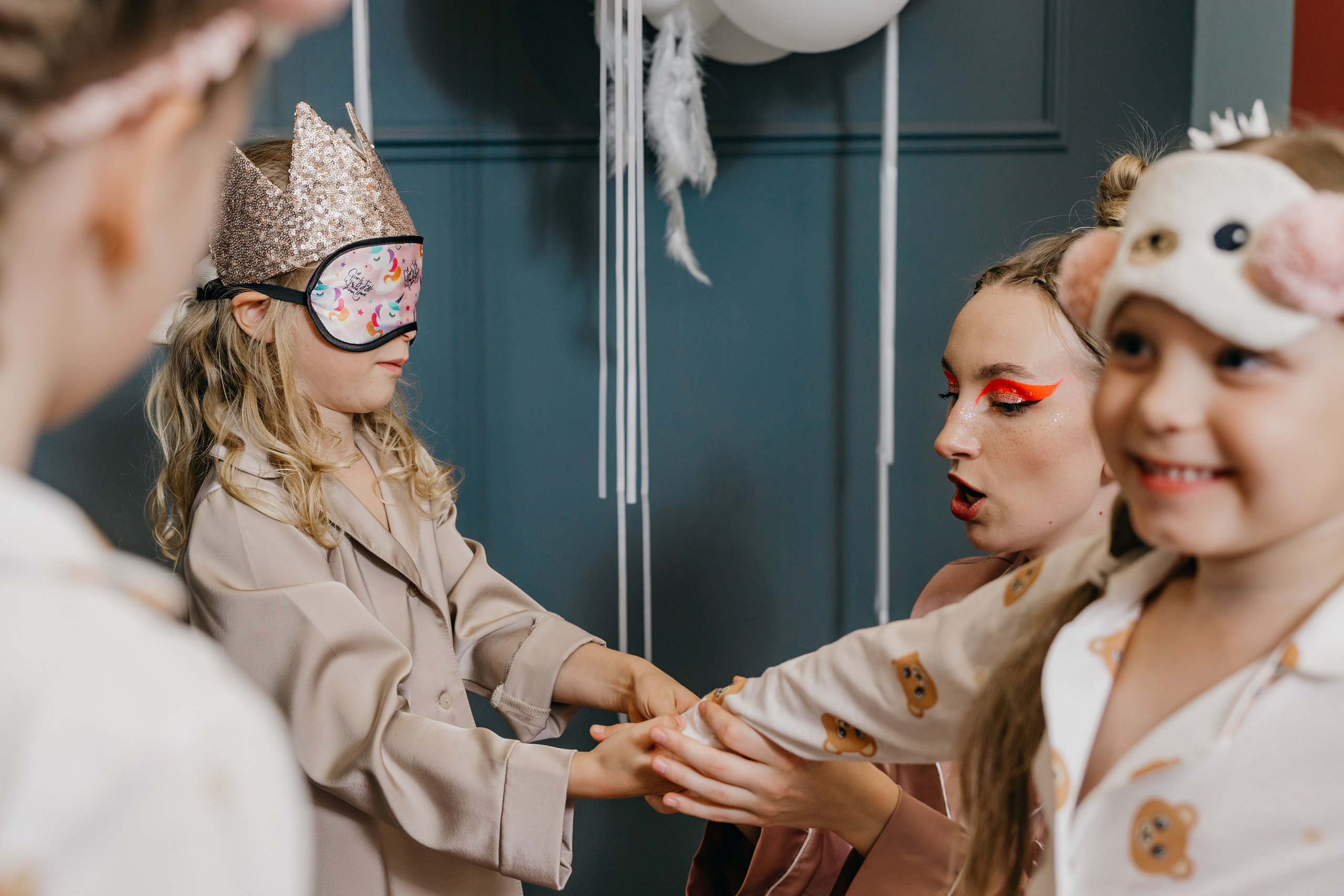 Пижамная вечеринка, Веронике 6 лет. Фотограф Никита Комаров