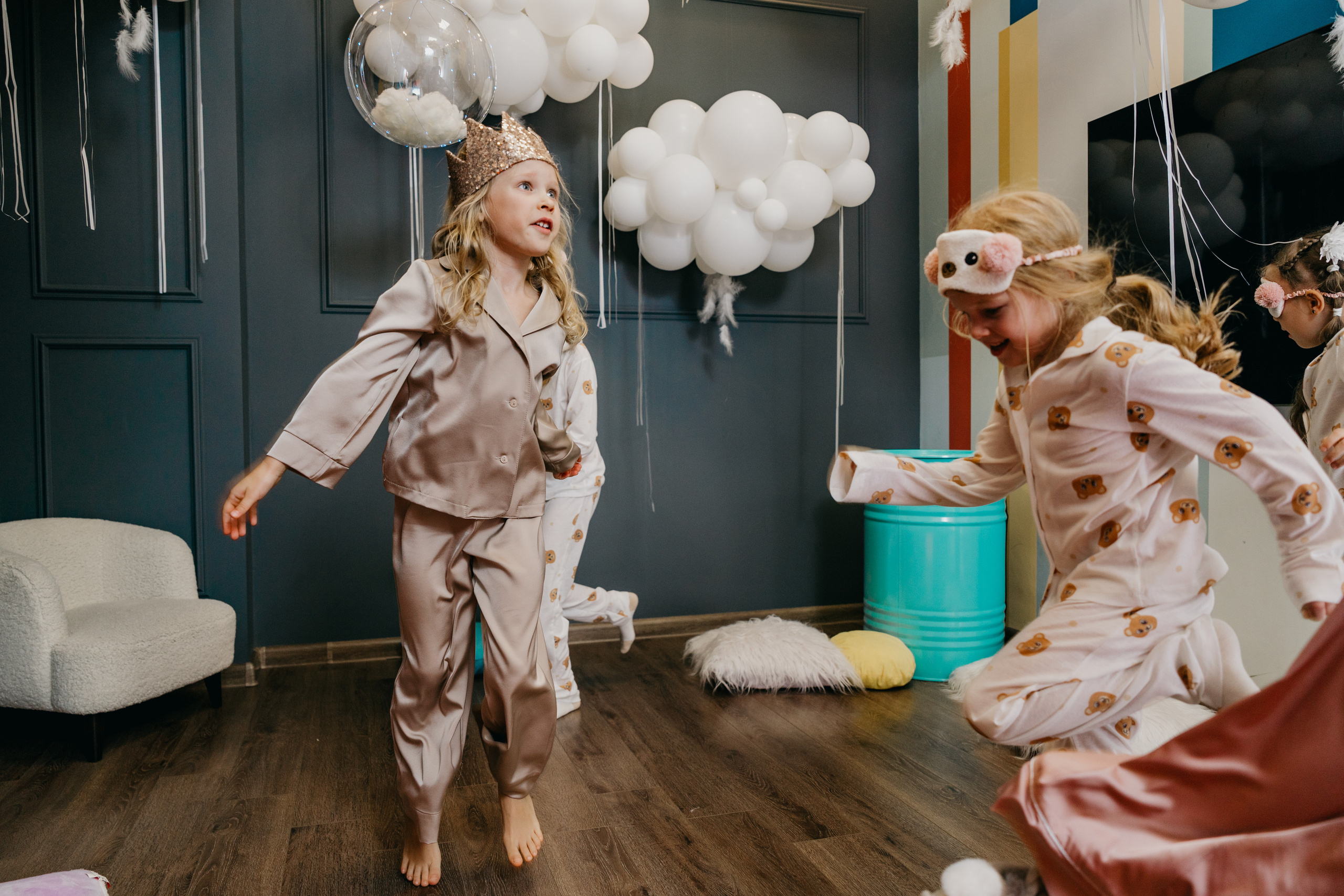 Пижамная вечеринка, Веронике 6 лет. Фотограф Никита Комаров
