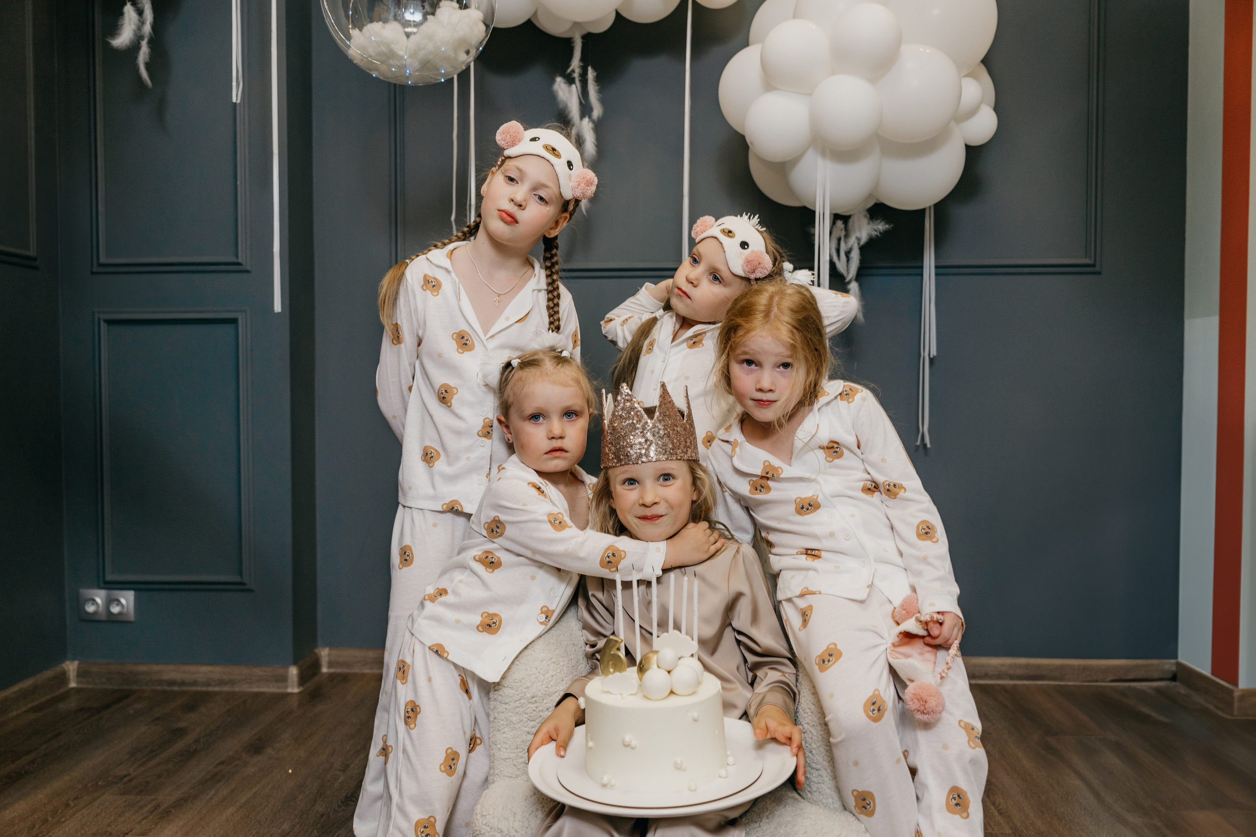 Пижамная вечеринка, Веронике 6 лет. Фотограф Никита Комаров