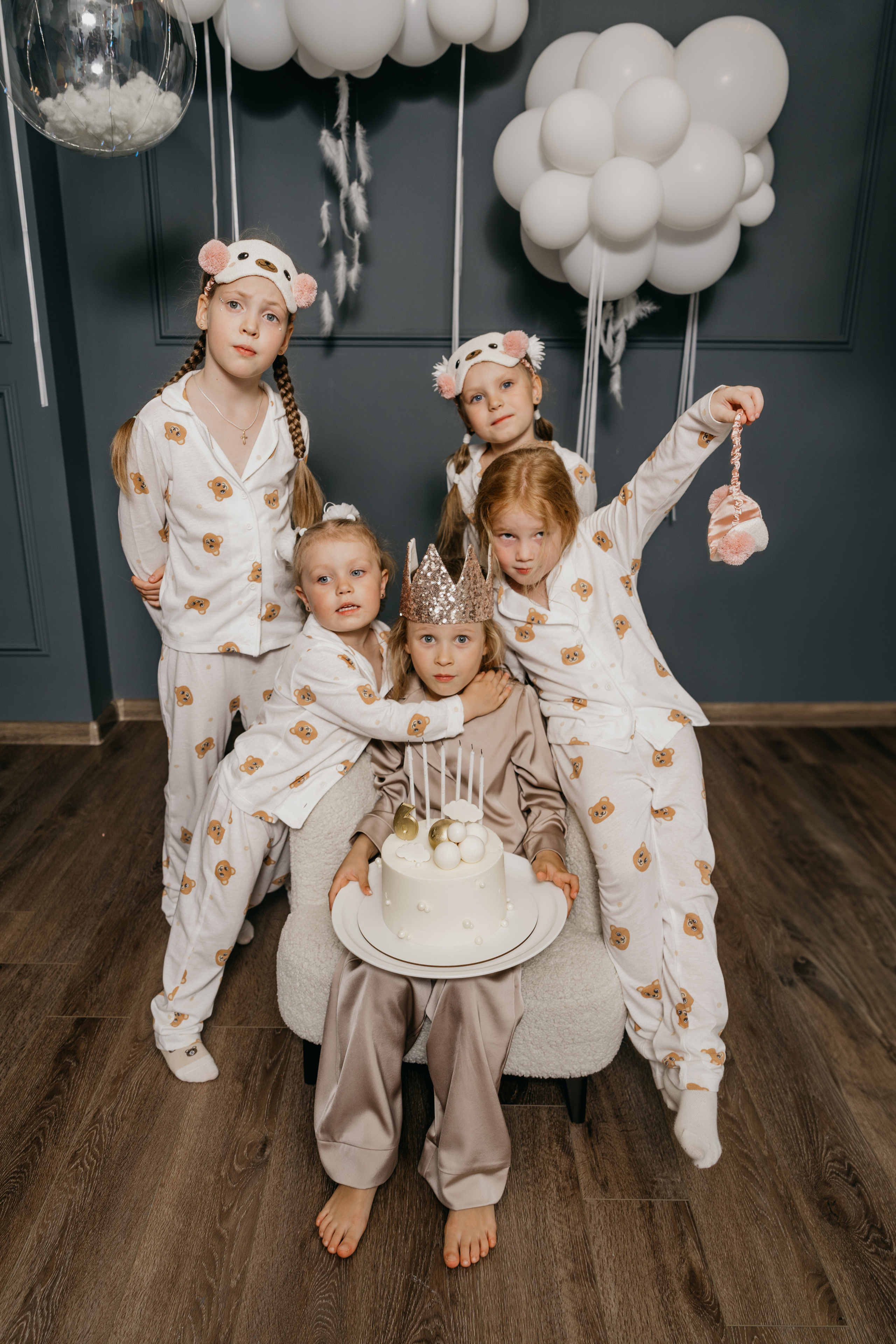 Пижамная вечеринка, Веронике 6 лет. Фотограф Никита Комаров