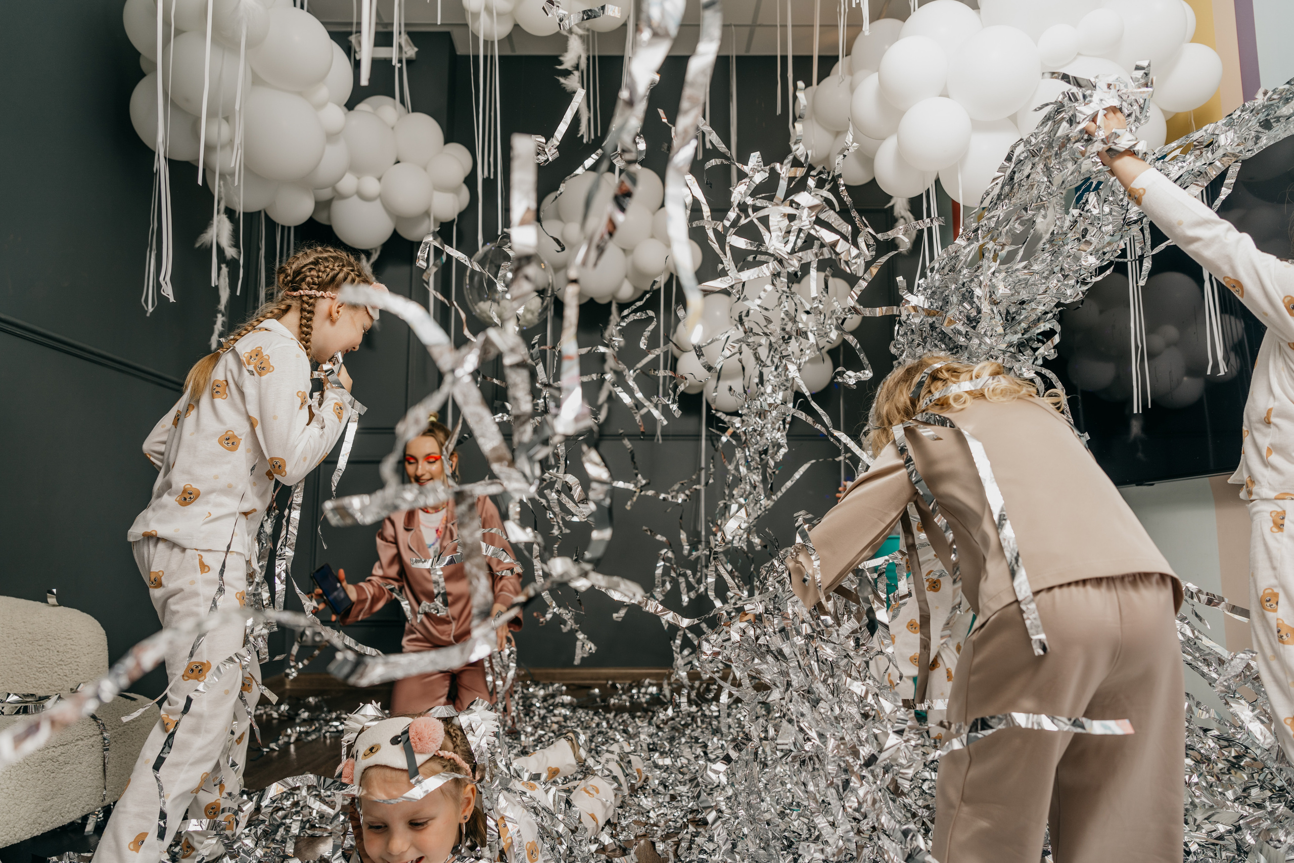 Пижамная вечеринка, Веронике 6 лет. Фотограф Никита Комаров