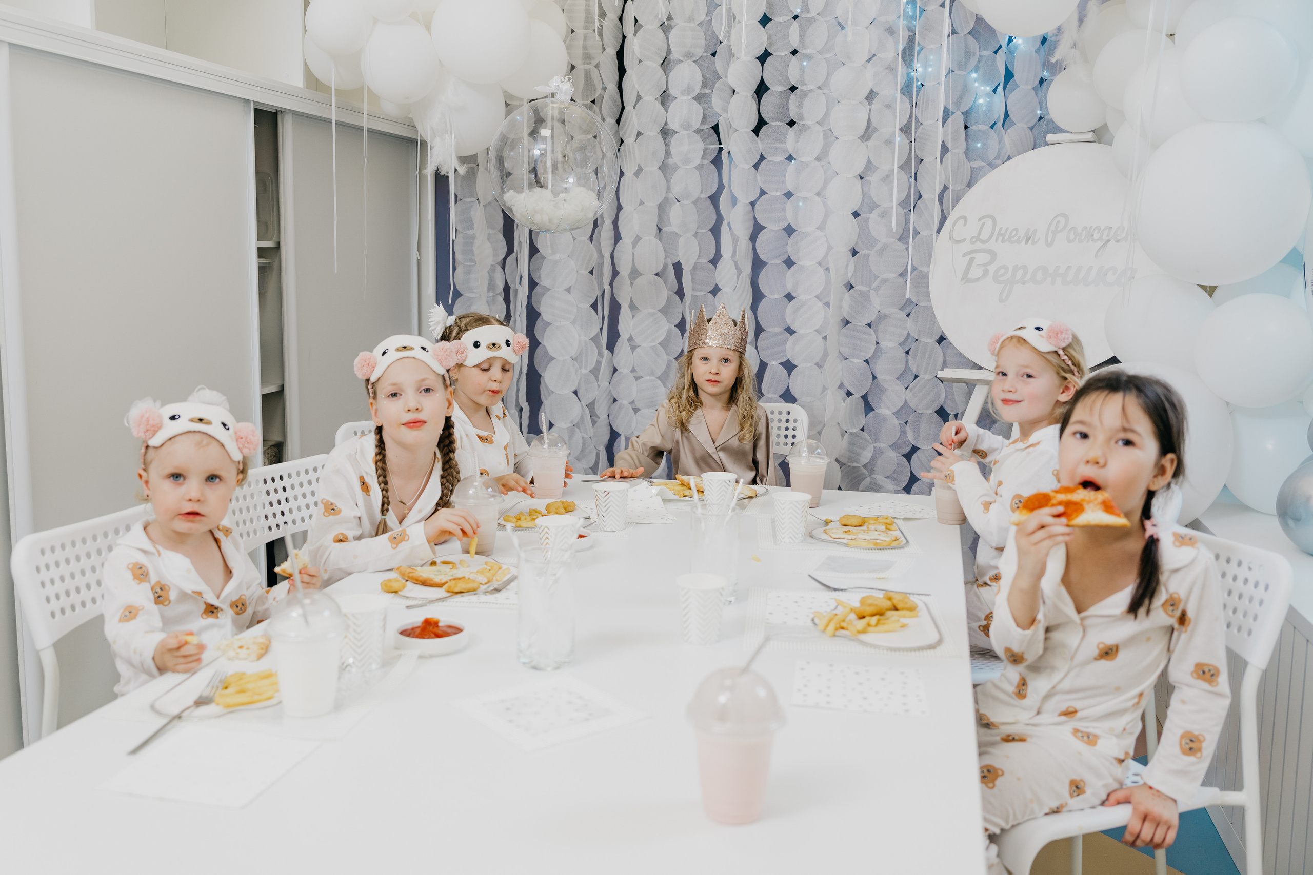 Пижамная вечеринка, Веронике 6 лет. Фотограф Никита Комаров