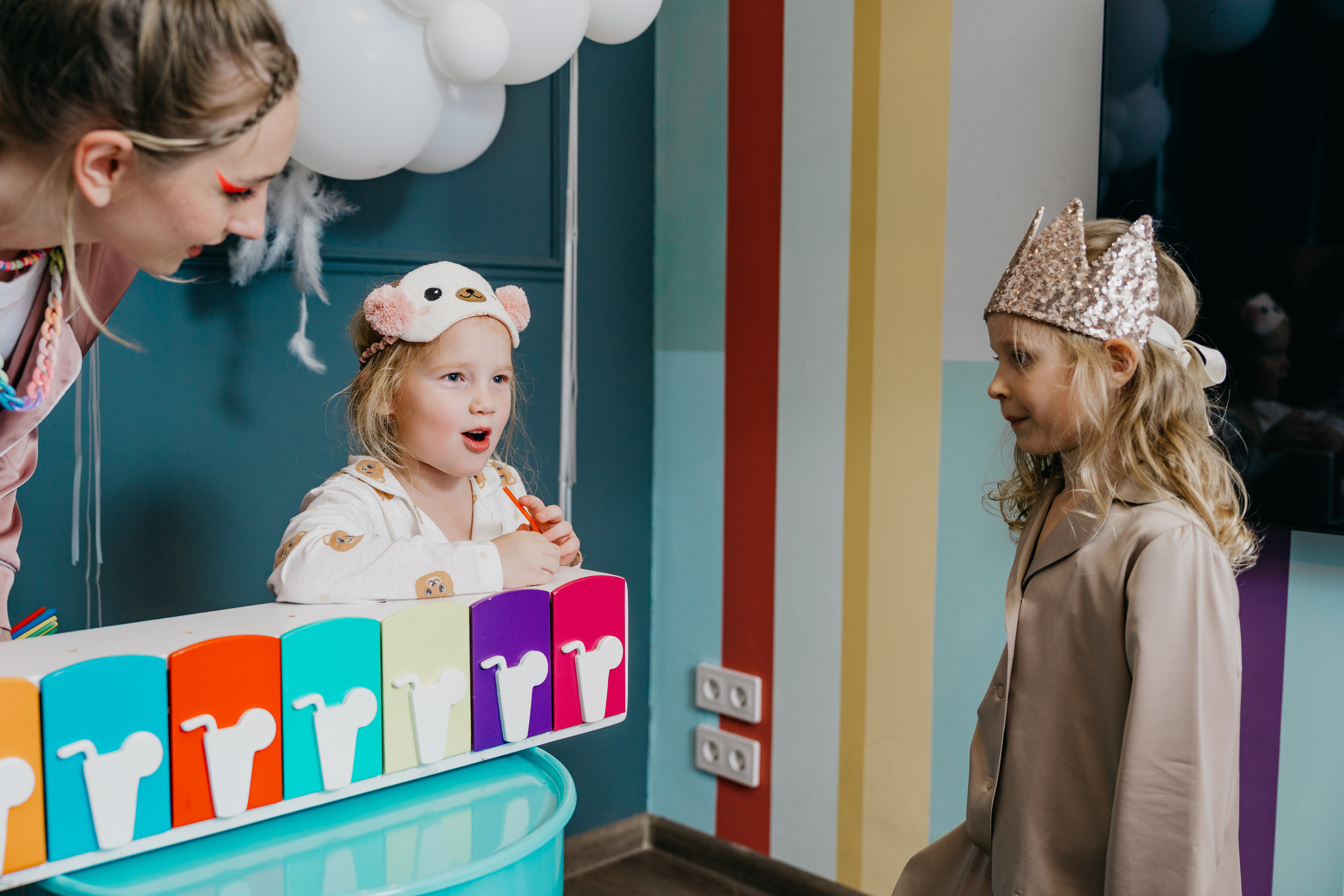 Пижамная вечеринка, Веронике 6 лет. Фотограф Никита Комаров