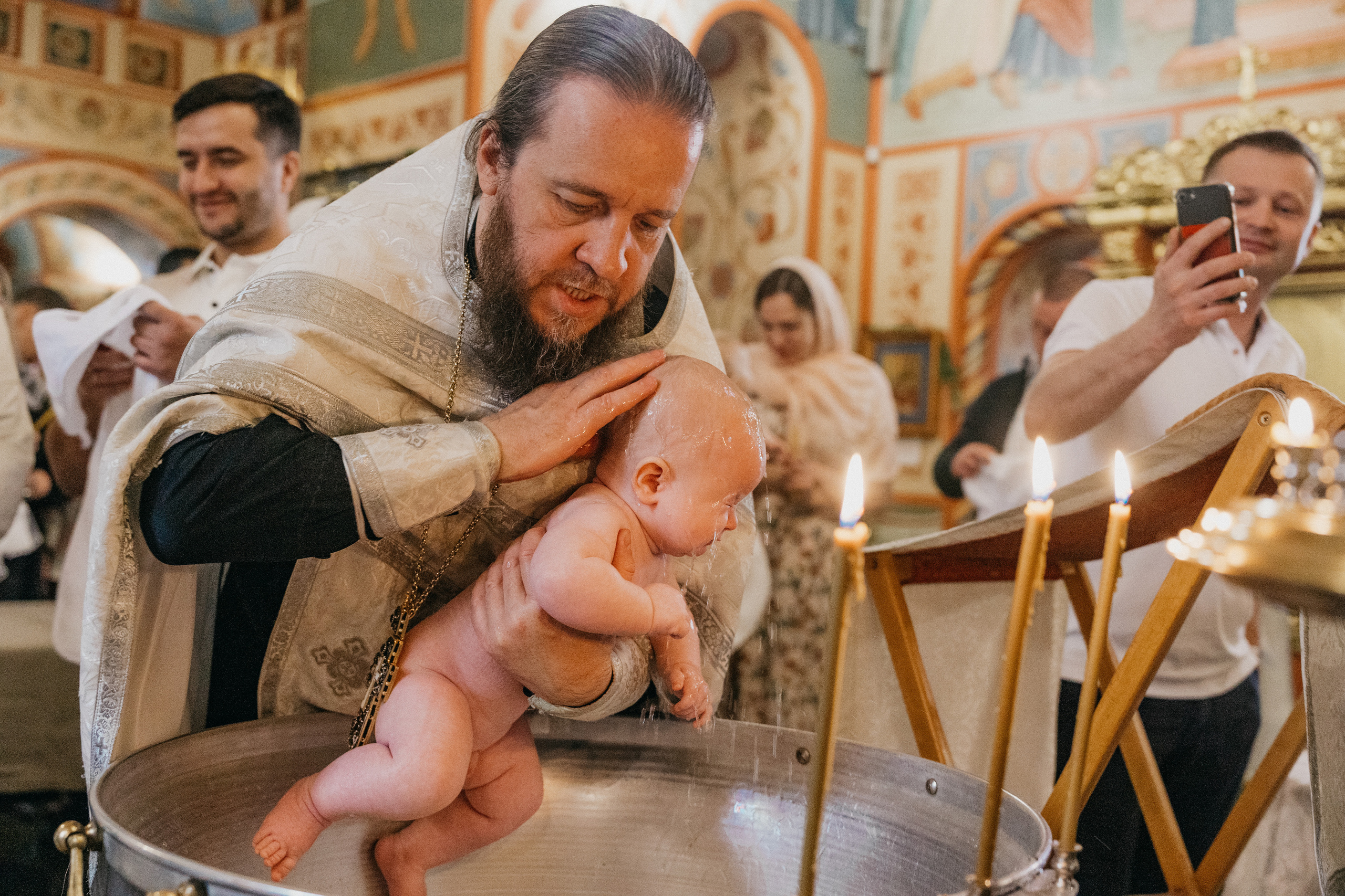 Крещение Ярослава. Фотограф Никита Комаров