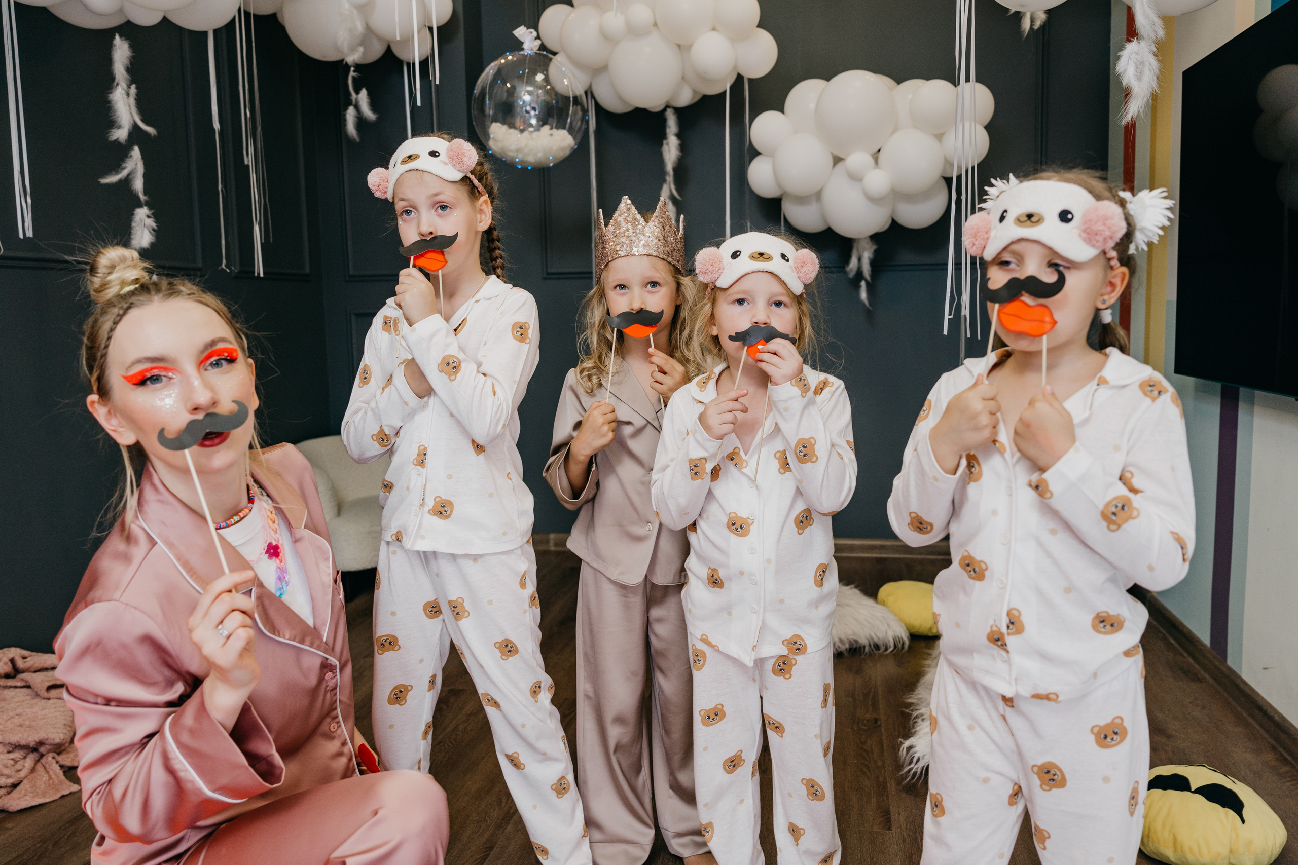 Пижамная вечеринка, Веронике 6 лет. Фотограф Никита Комаров