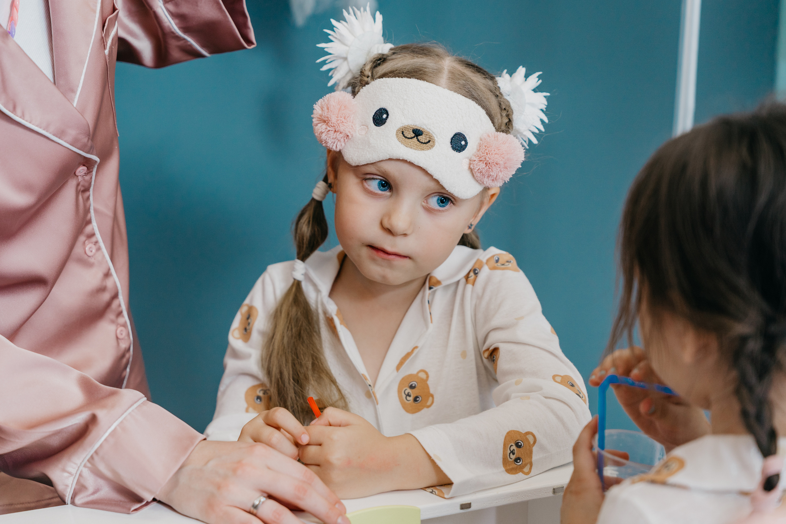 Пижамная вечеринка, Веронике 6 лет. Фотограф Никита Комаров