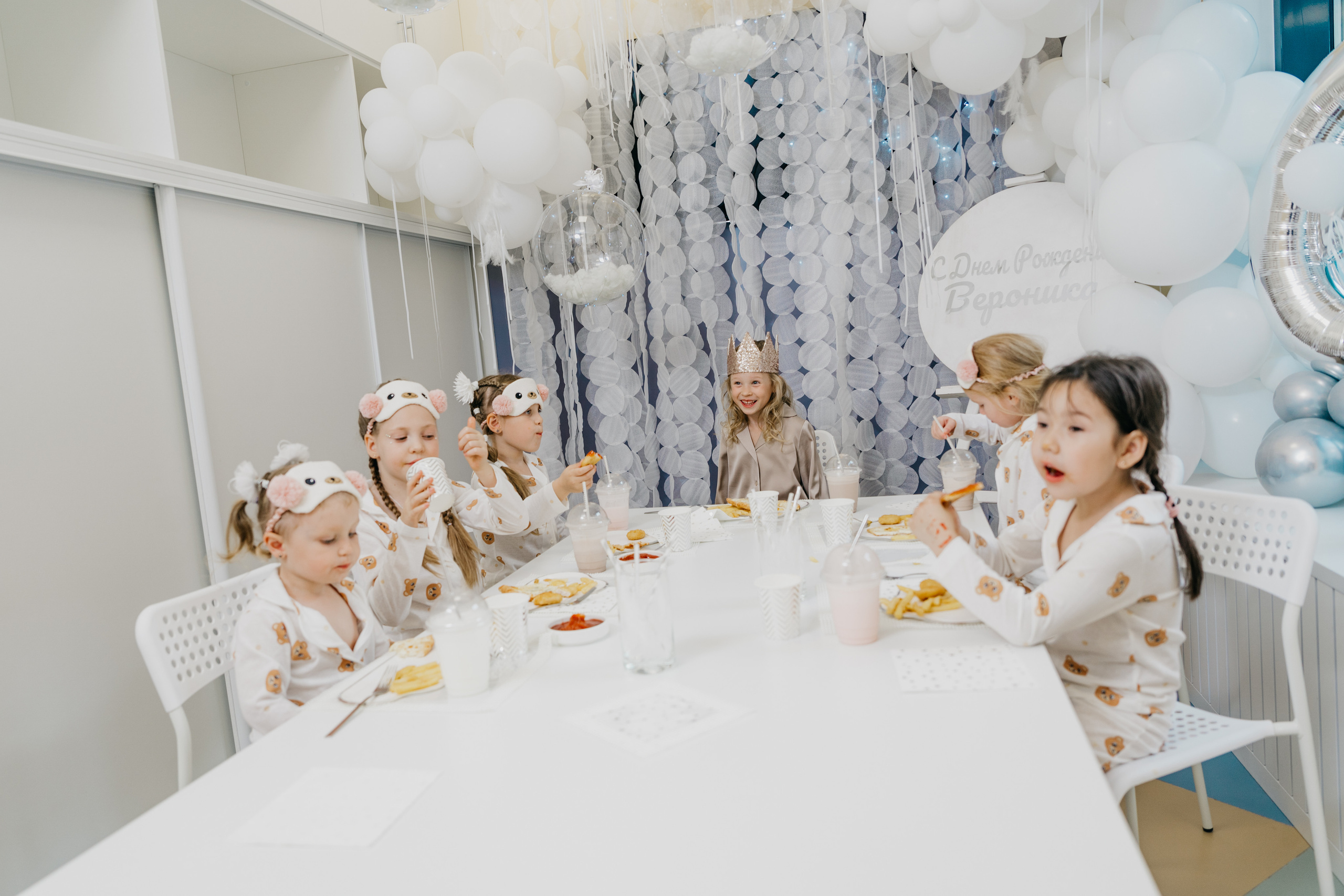 Пижамная вечеринка, Веронике 6 лет. Фотограф Никита Комаров