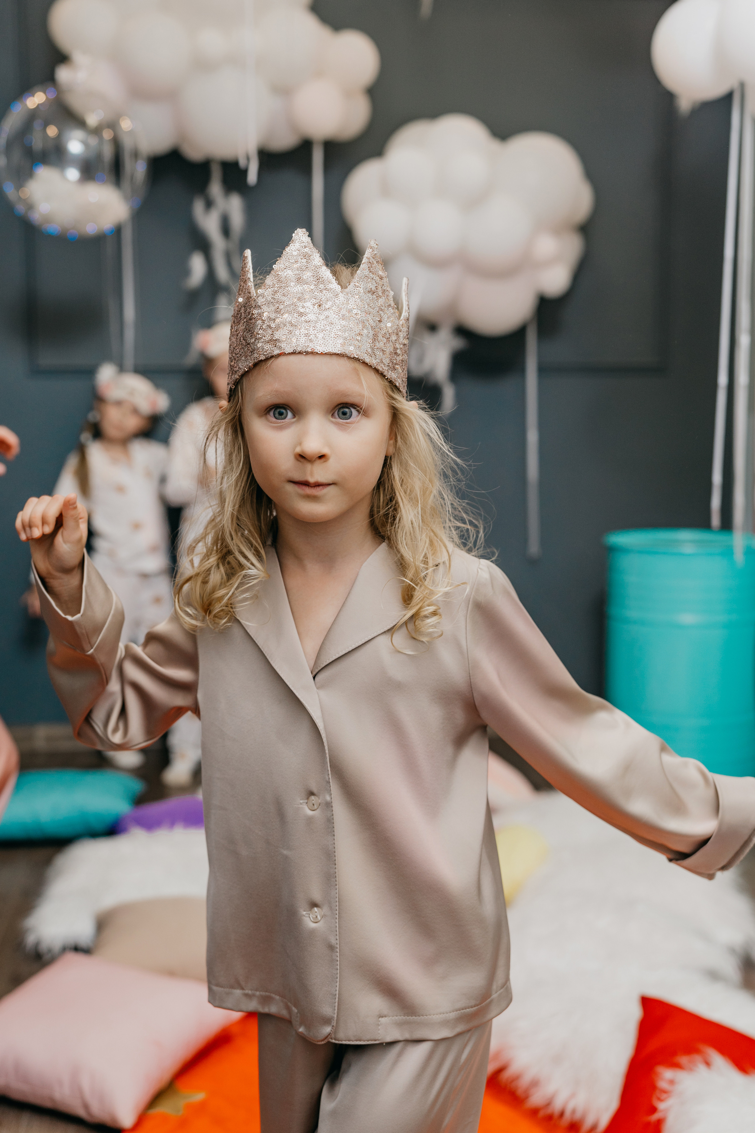 Пижамная вечеринка, Веронике 6 лет. Фотограф Никита Комаров