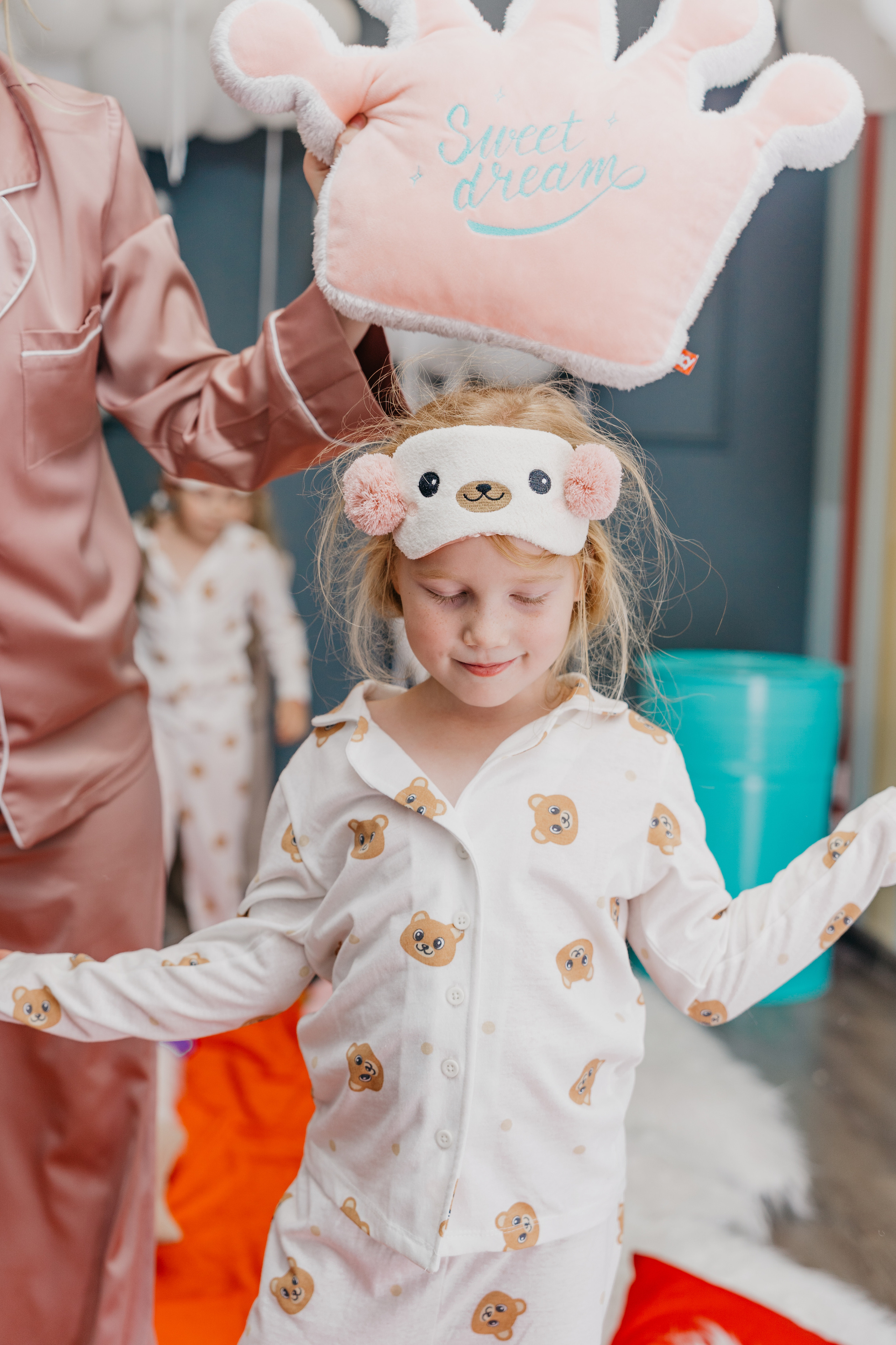 Пижамная вечеринка, Веронике 6 лет. Фотограф Никита Комаров