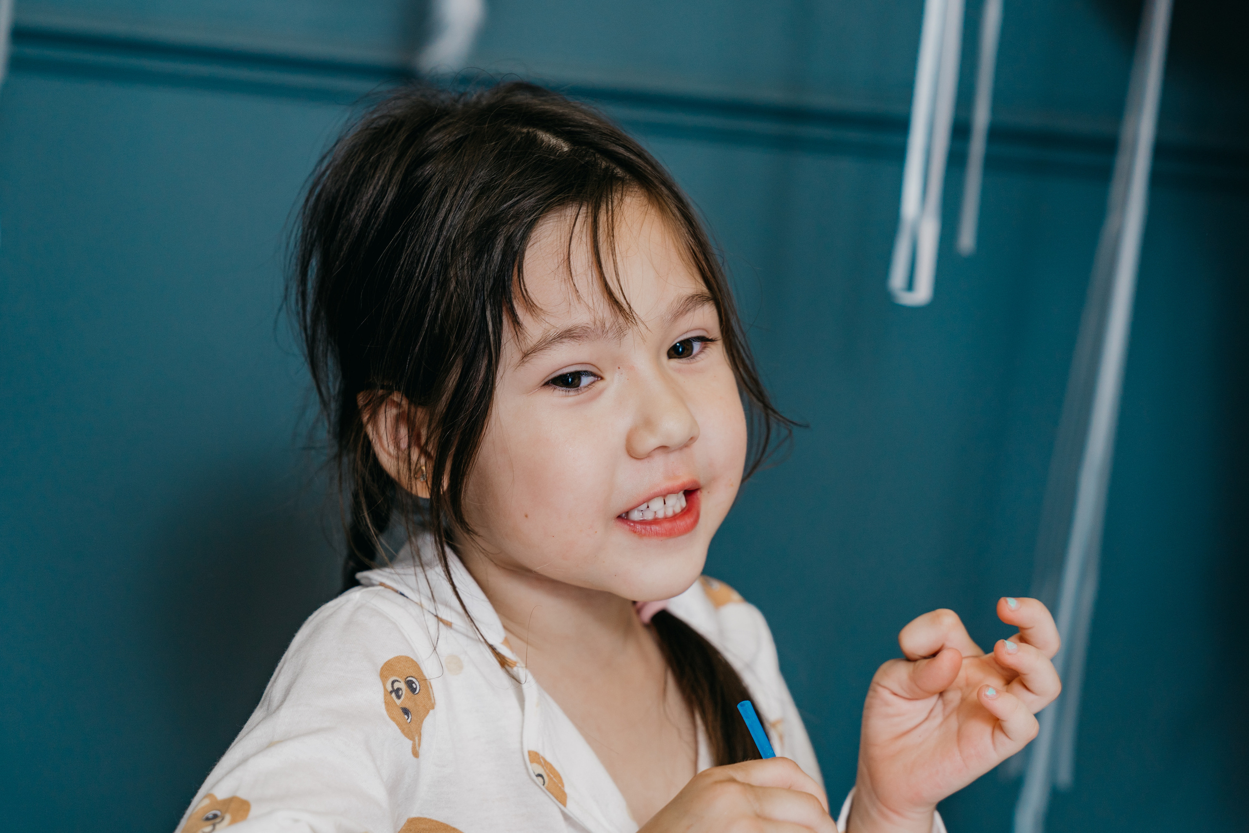 Пижамная вечеринка, Веронике 6 лет. Фотограф Никита Комаров