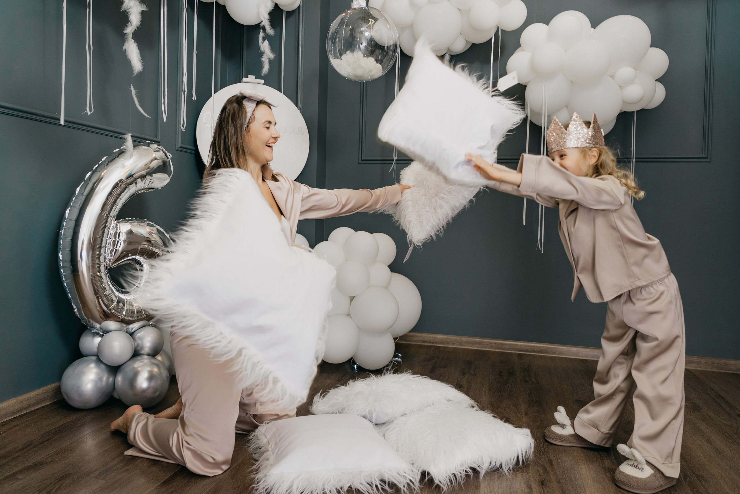 Пижамная вечеринка, Веронике 6 лет. Фотограф Никита Комаров