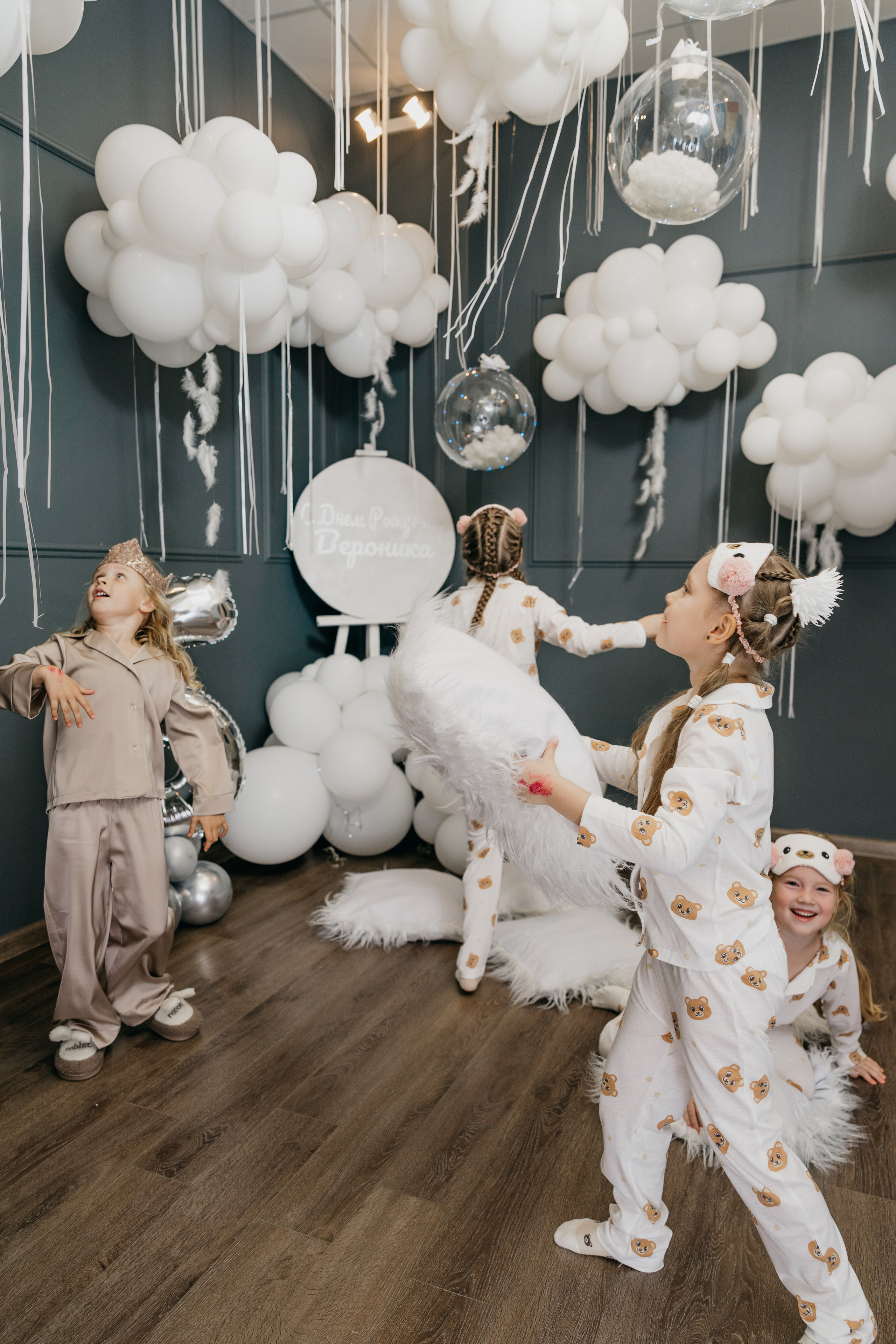 Пижамная вечеринка, Веронике 6 лет. Фотограф Никита Комаров