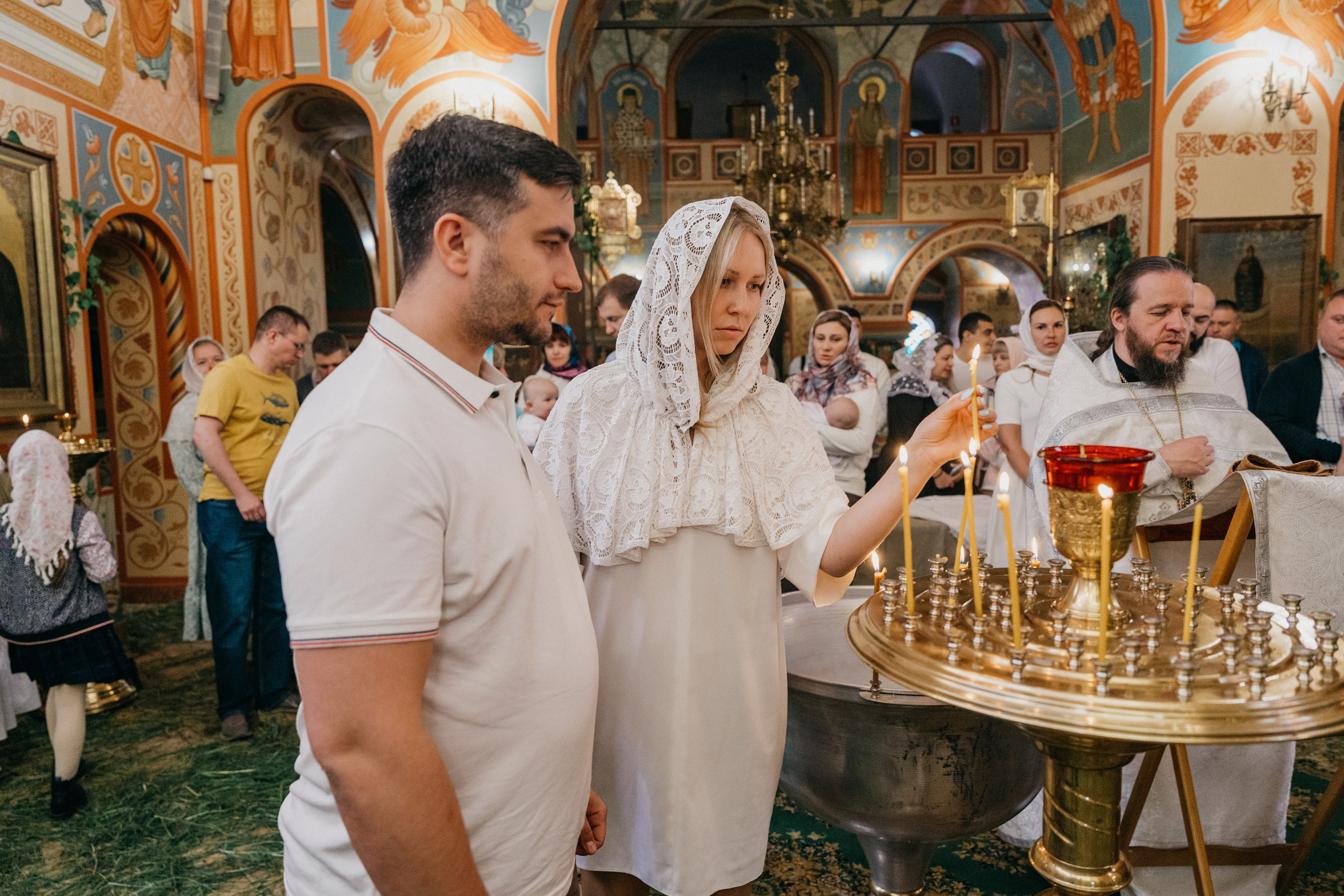 Крещение Ярослава. Фотограф Никита Комаров