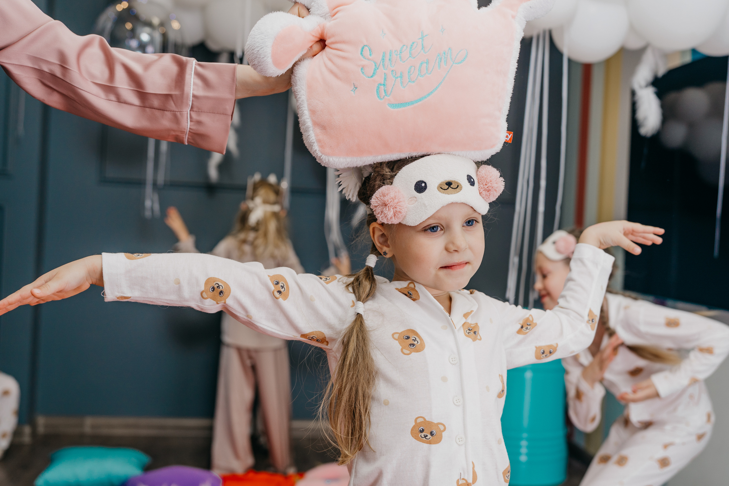 Пижамная вечеринка, Веронике 6 лет. Фотограф Никита Комаров