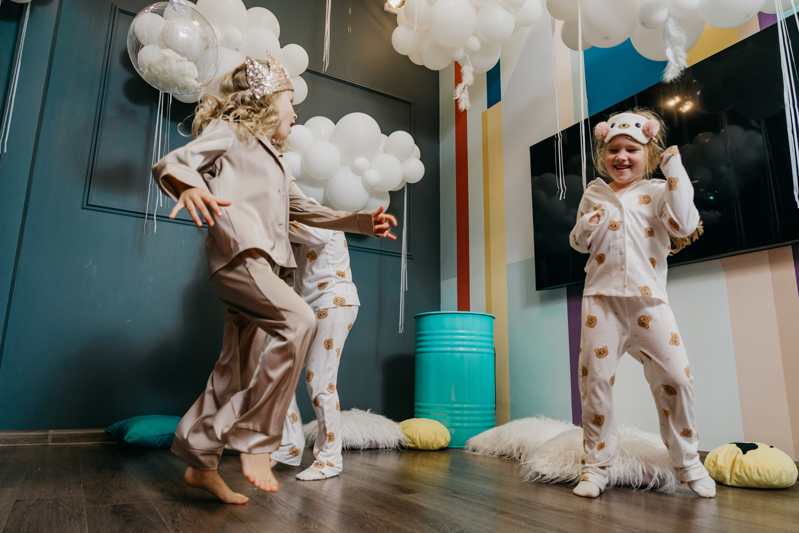 Пижамная вечеринка, Веронике 6 лет. Фотограф Никита Комаров