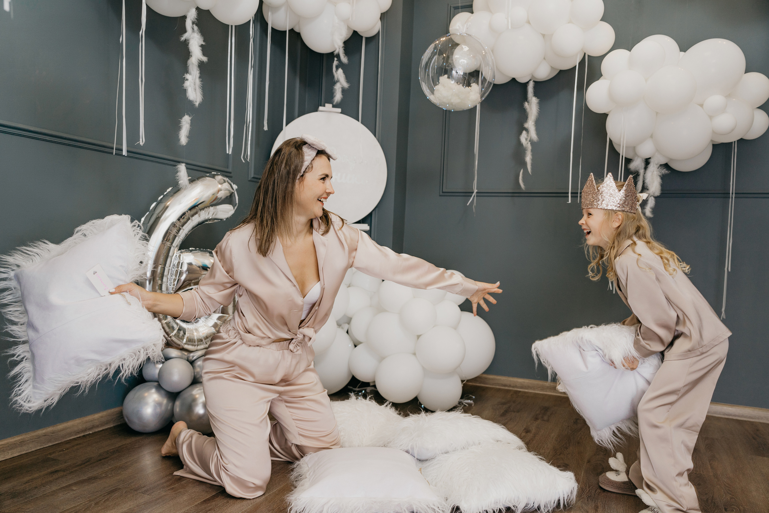 Пижамная вечеринка, Веронике 6 лет. Фотограф Никита Комаров