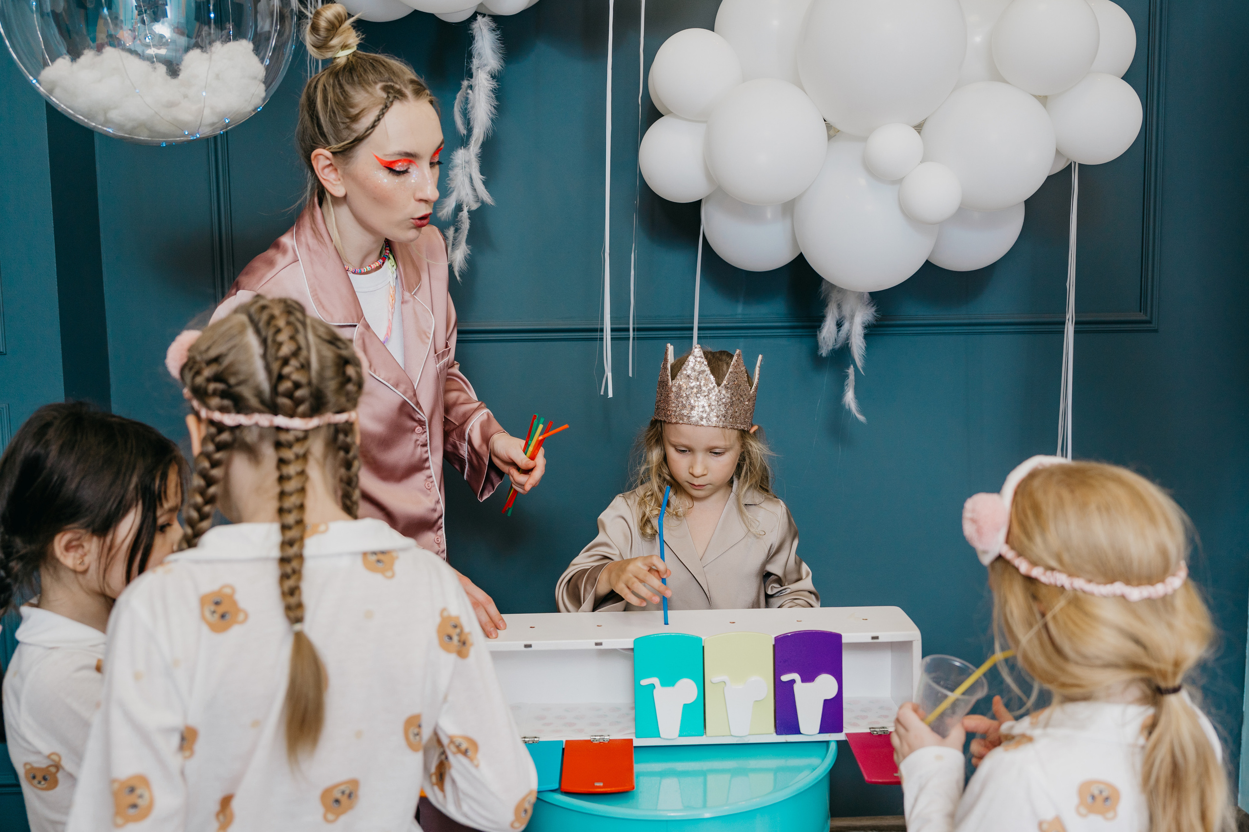 Пижамная вечеринка, Веронике 6 лет. Фотограф Никита Комаров