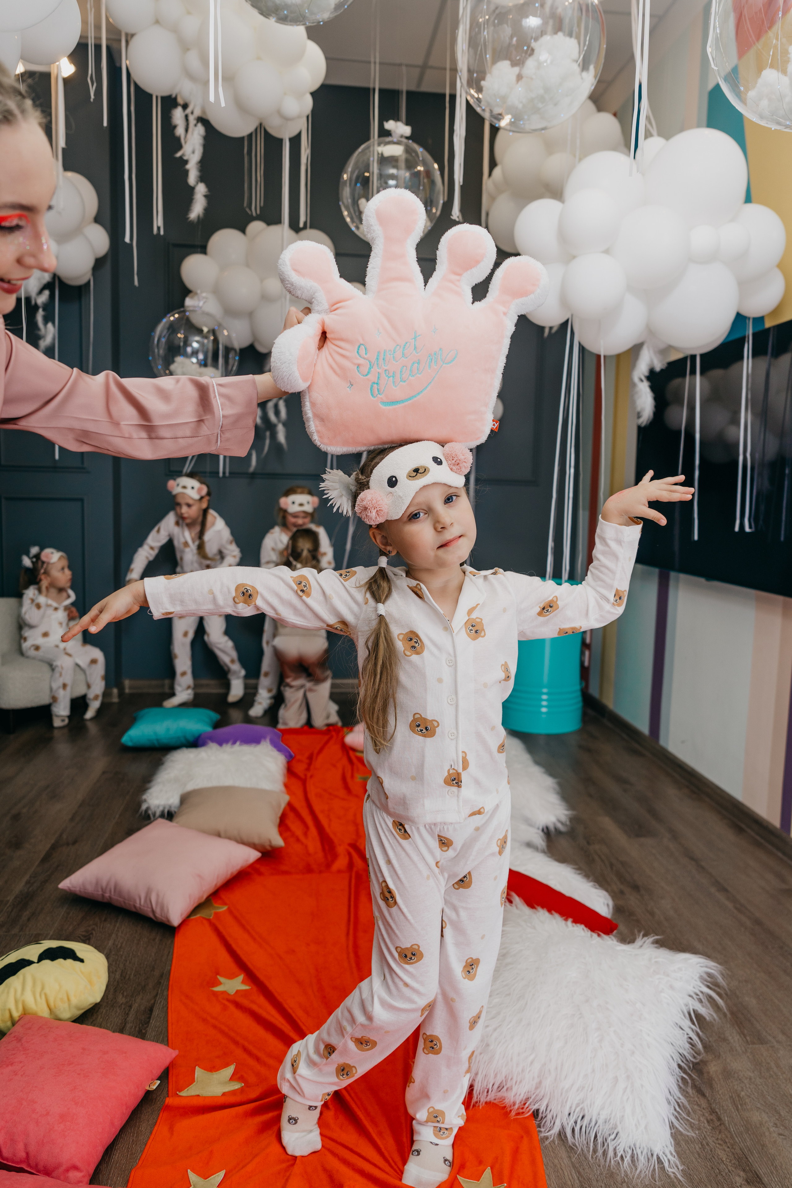 Пижамная вечеринка, Веронике 6 лет. Фотограф Никита Комаров