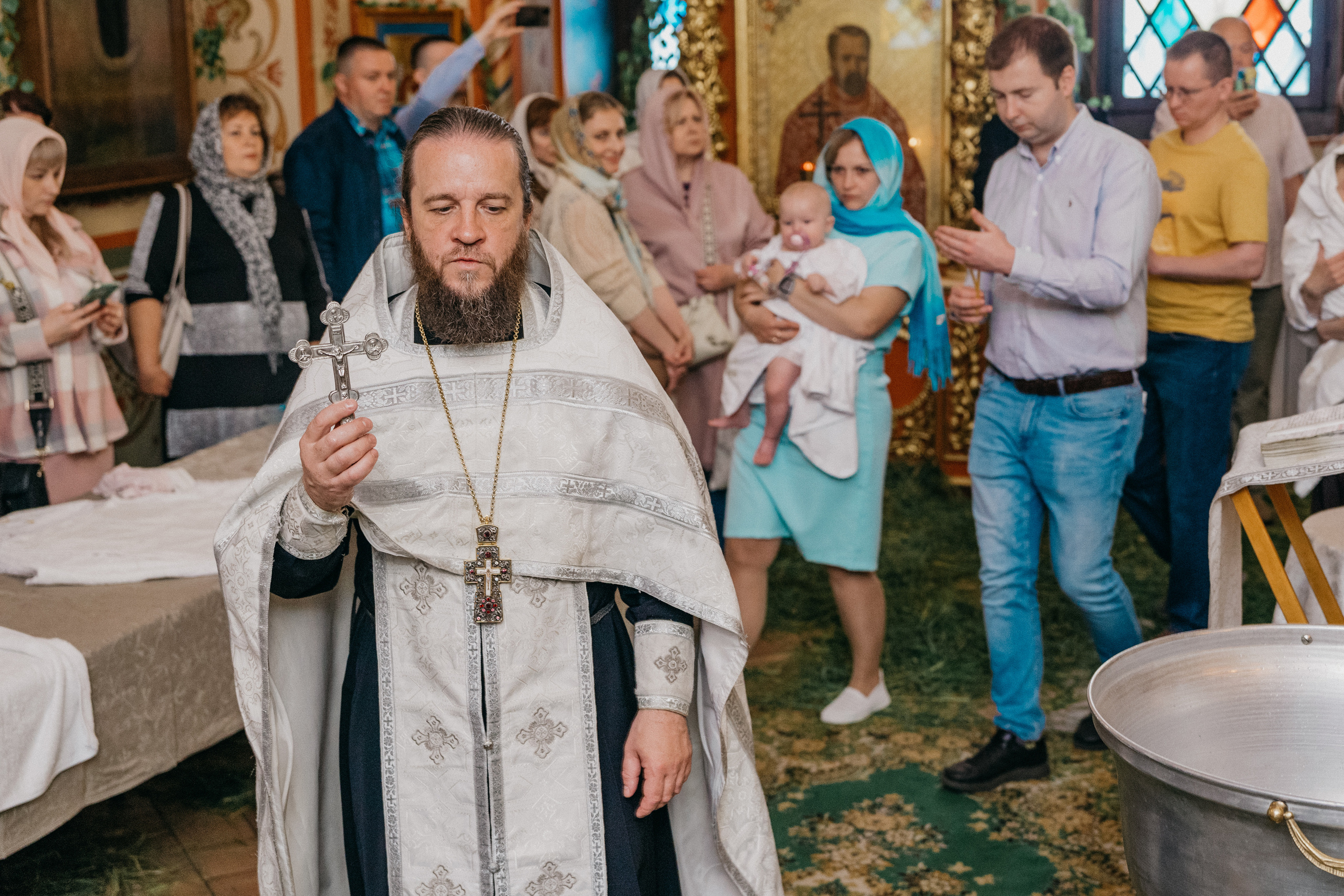 Крещение Ярослава. Фотограф Никита Комаров