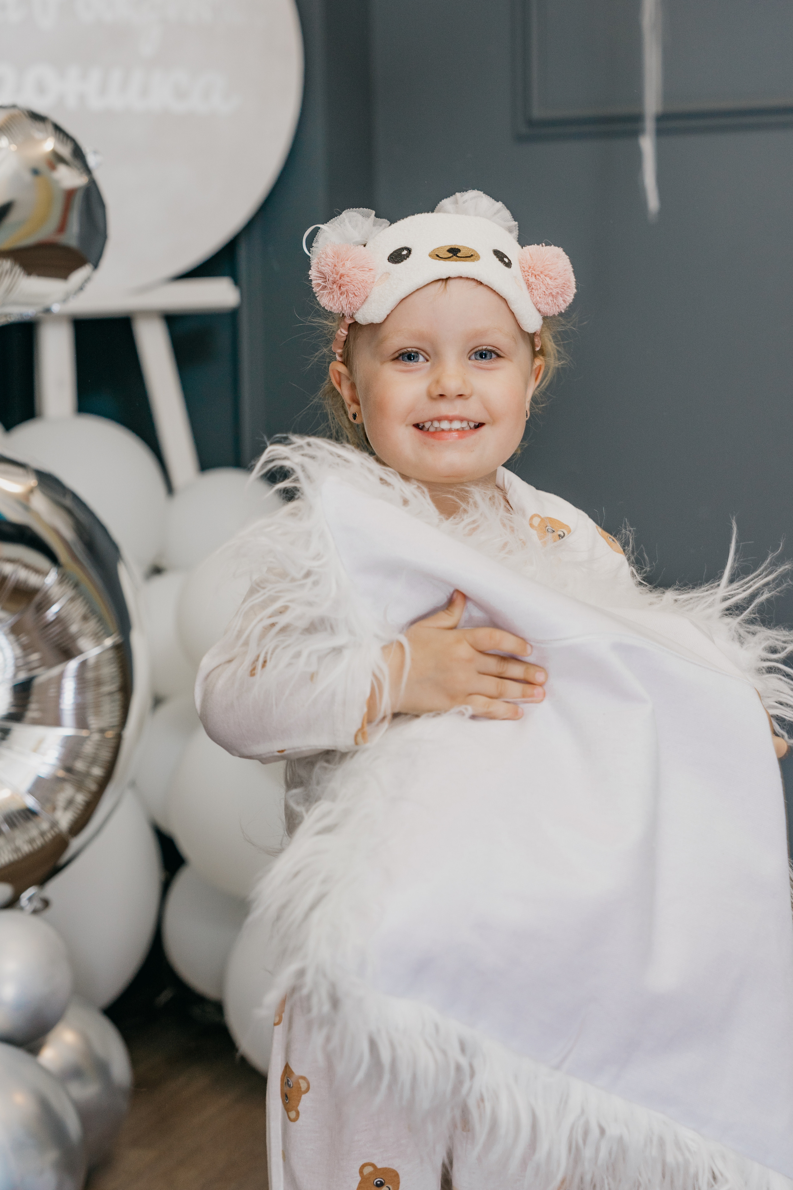 Пижамная вечеринка, Веронике 6 лет. Фотограф Никита Комаров