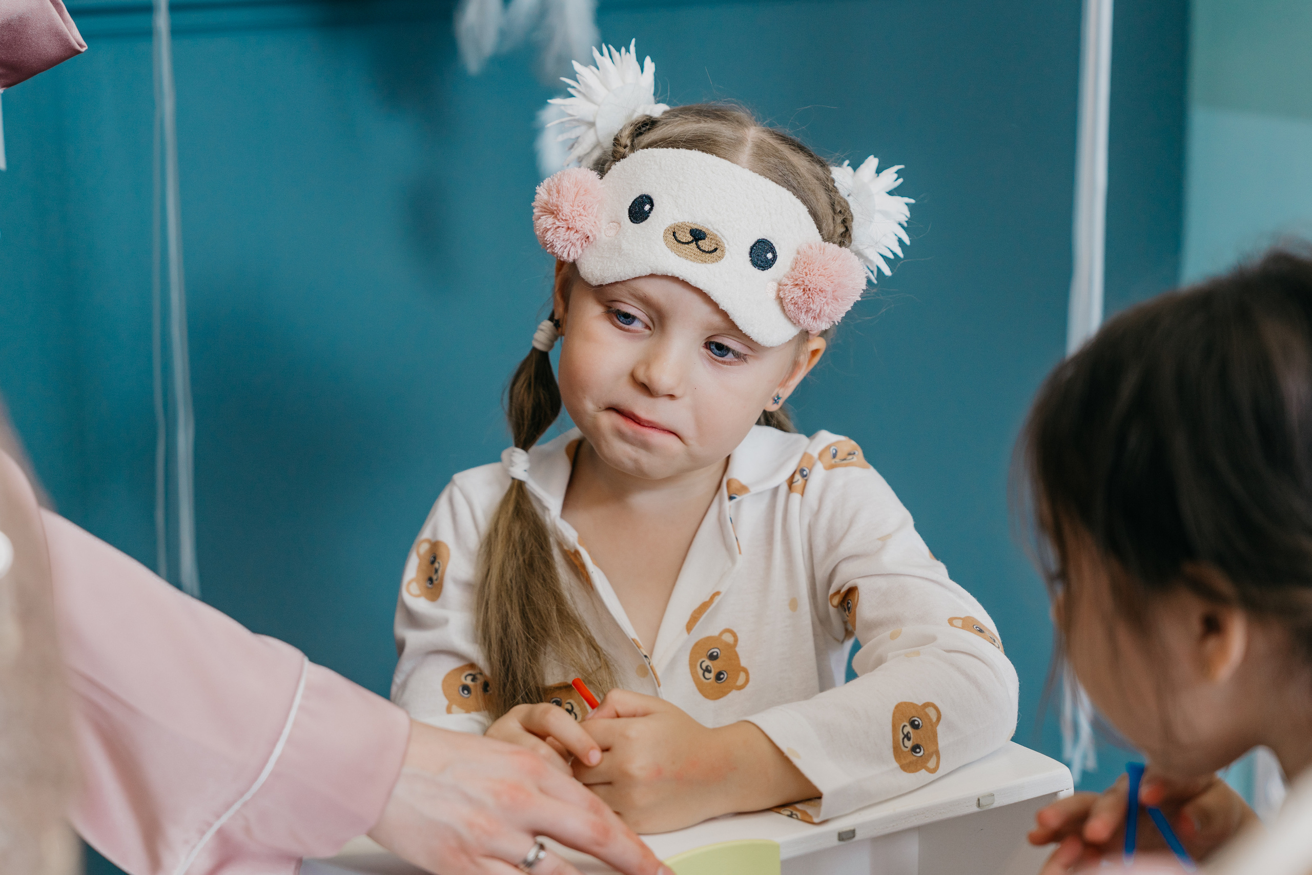 Пижамная вечеринка, Веронике 6 лет. Фотограф Никита Комаров