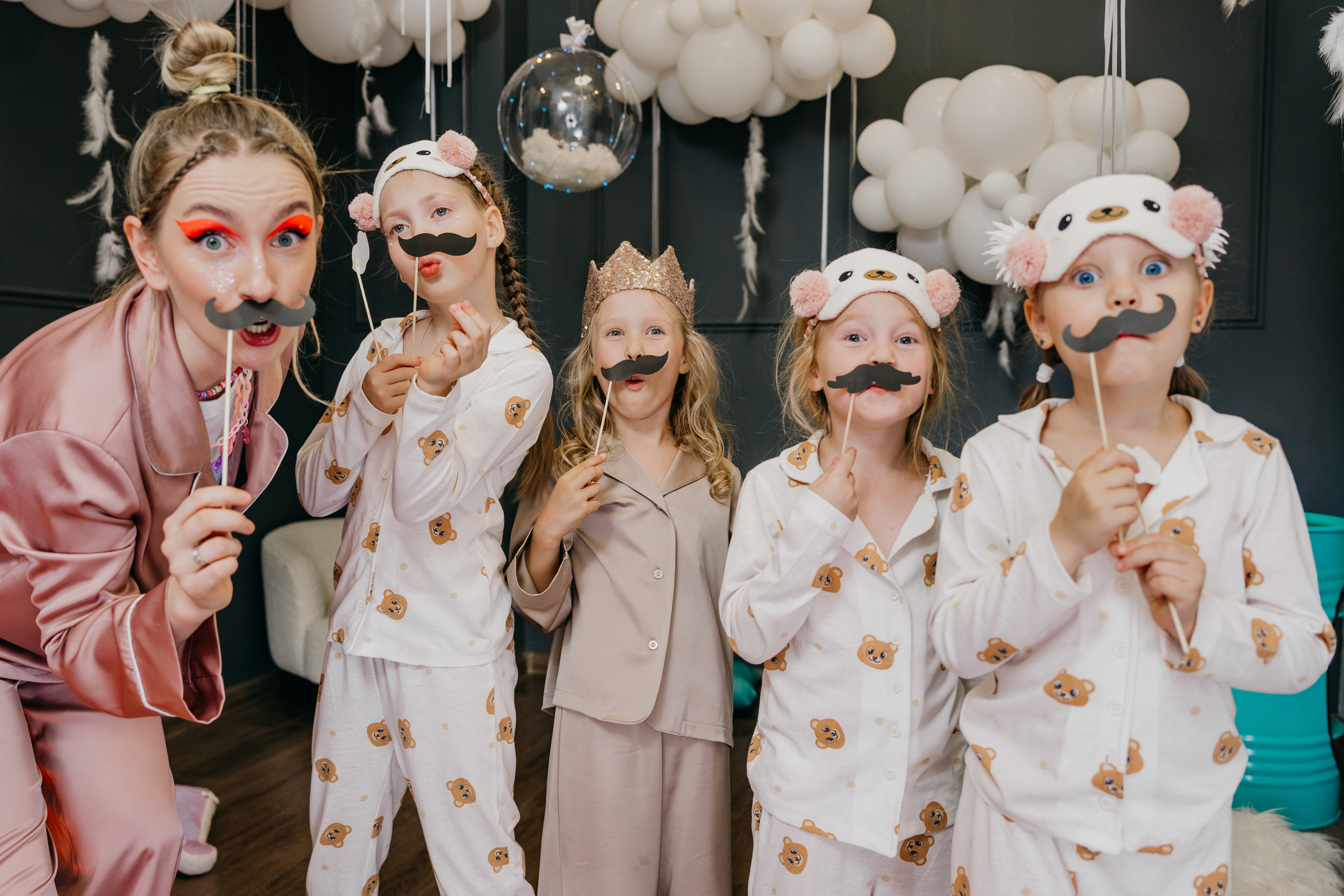 Пижамная вечеринка, Веронике 6 лет. Фотограф Никита Комаров