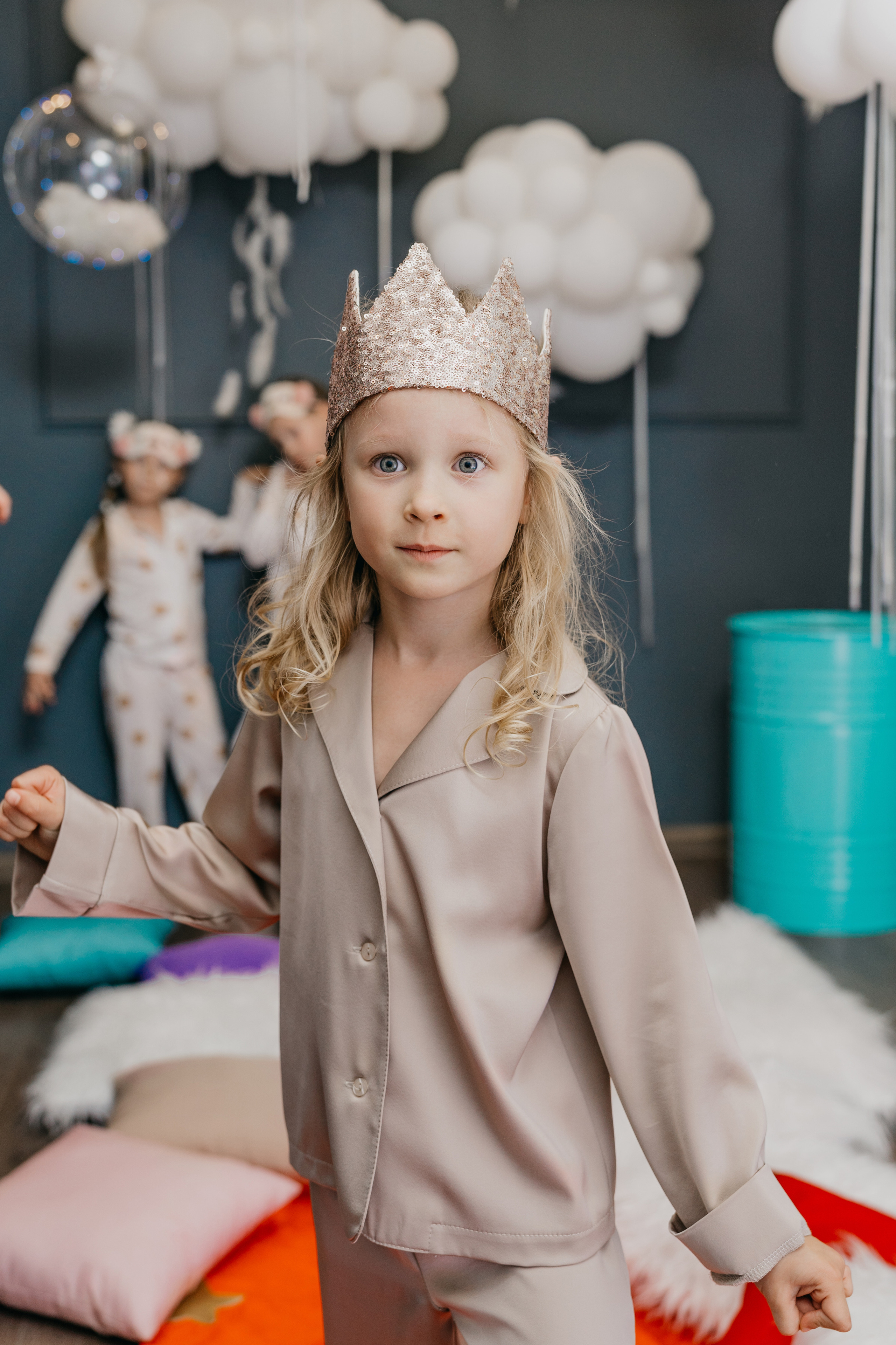 Пижамная вечеринка, Веронике 6 лет. Фотограф Никита Комаров