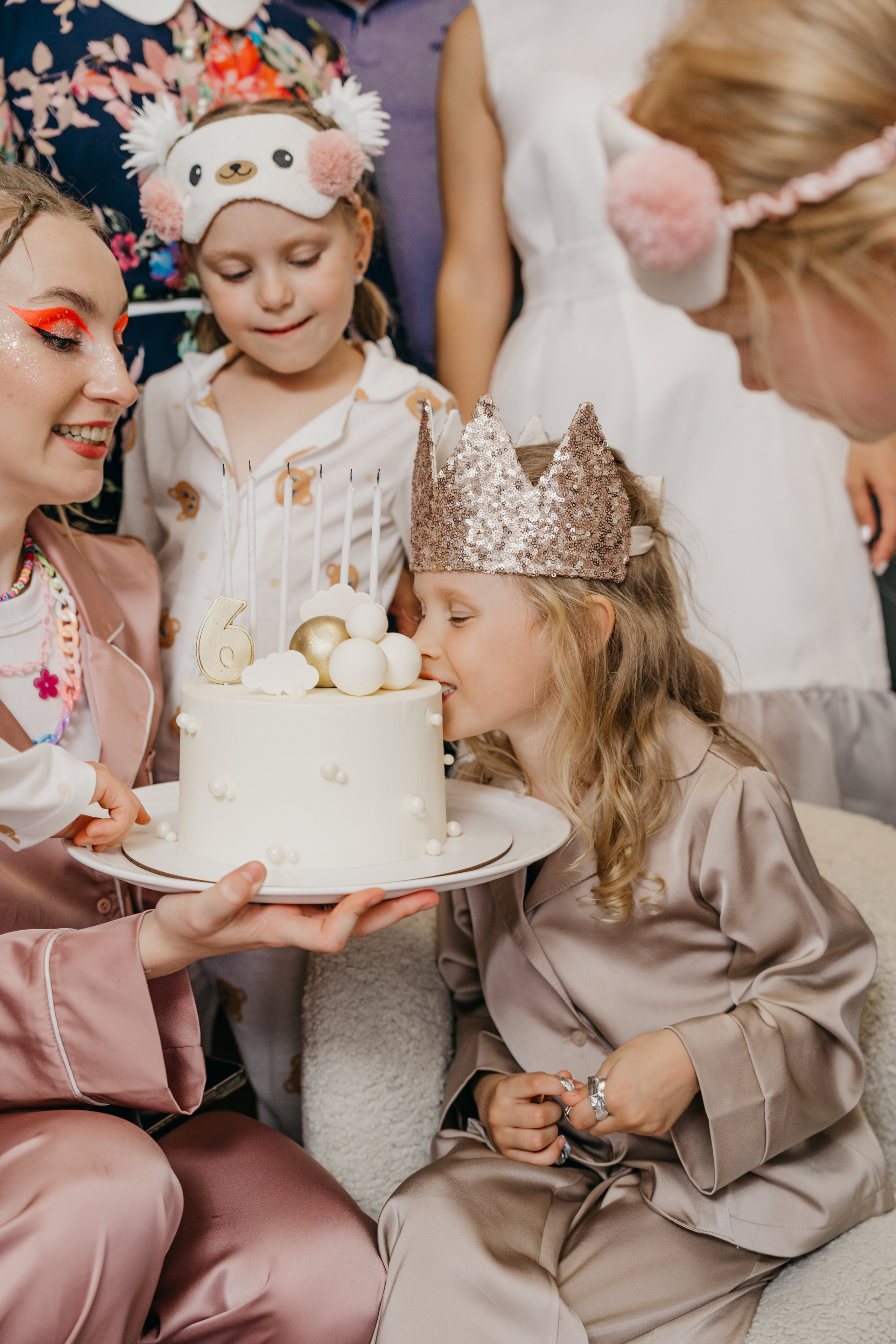 Пижамная вечеринка, Веронике 6 лет. Фотограф Никита Комаров