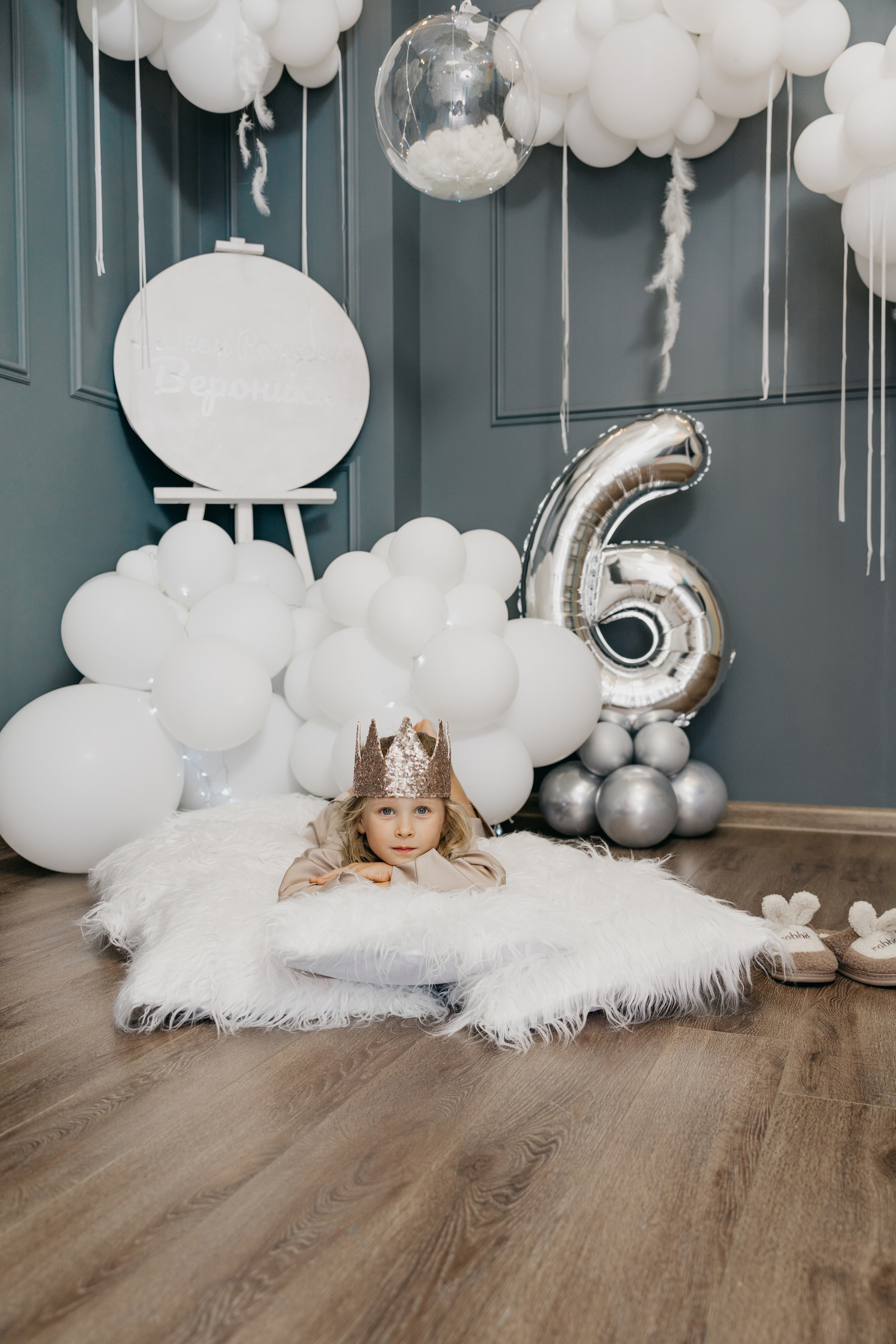 Пижамная вечеринка, Веронике 6 лет. Фотограф Никита Комаров